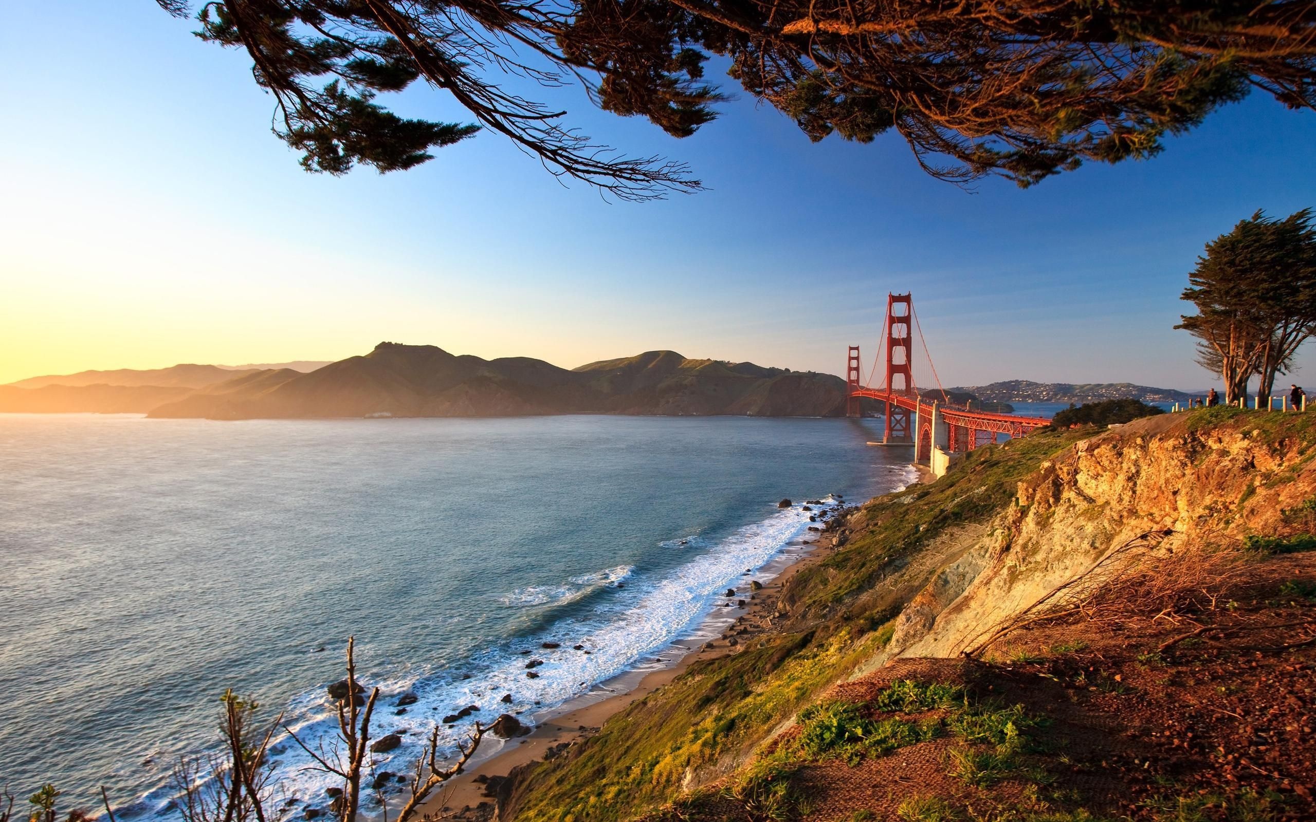 San Francisco: GGNRA, A U.S. National Recreation Area, SF Bay Area. 2560x1600 HD Wallpaper.