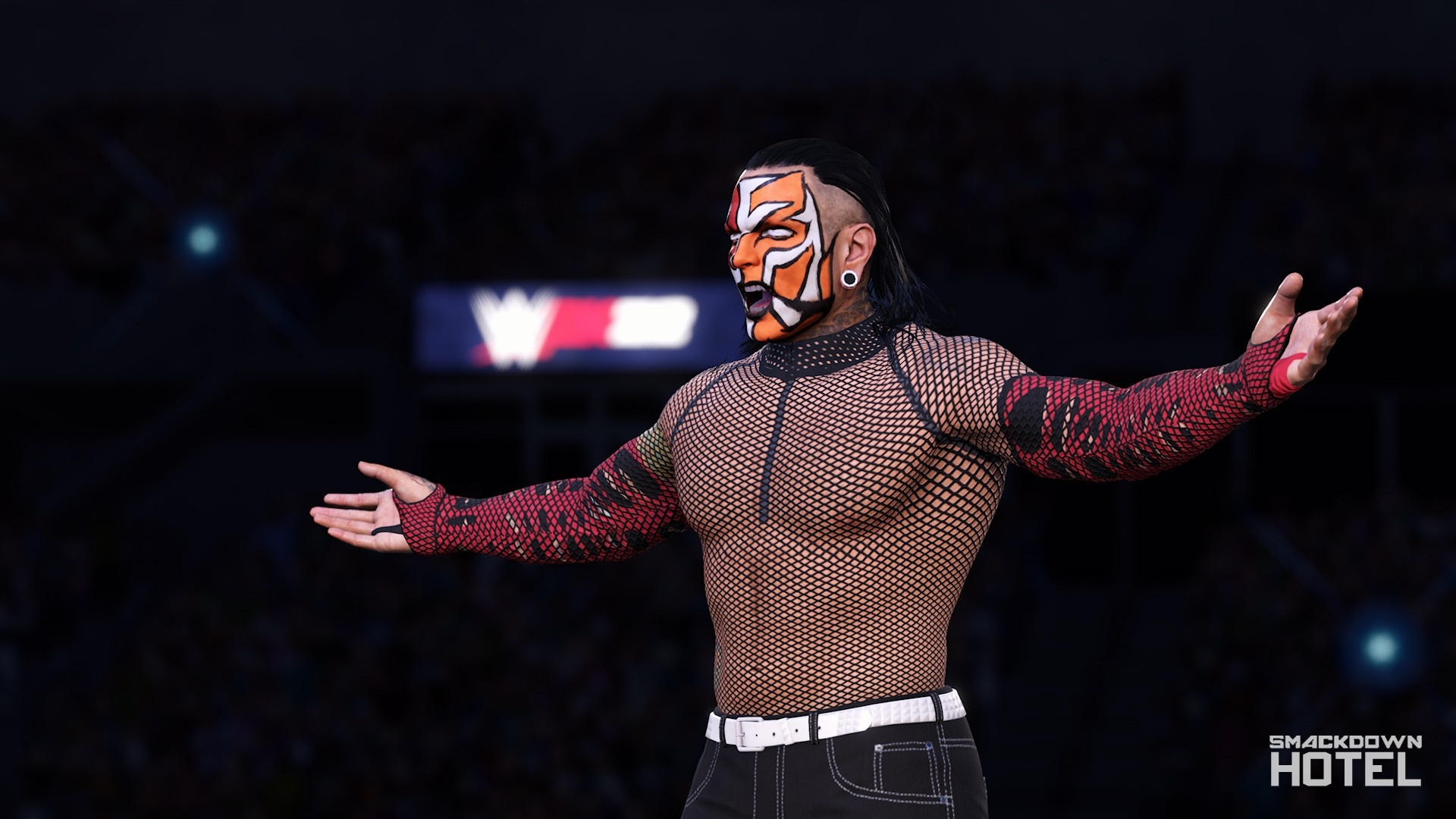 Jeff Hardy, WWE 2K22 game, Roster inclusion, Exciting video game, 1920x1080 Full HD Desktop