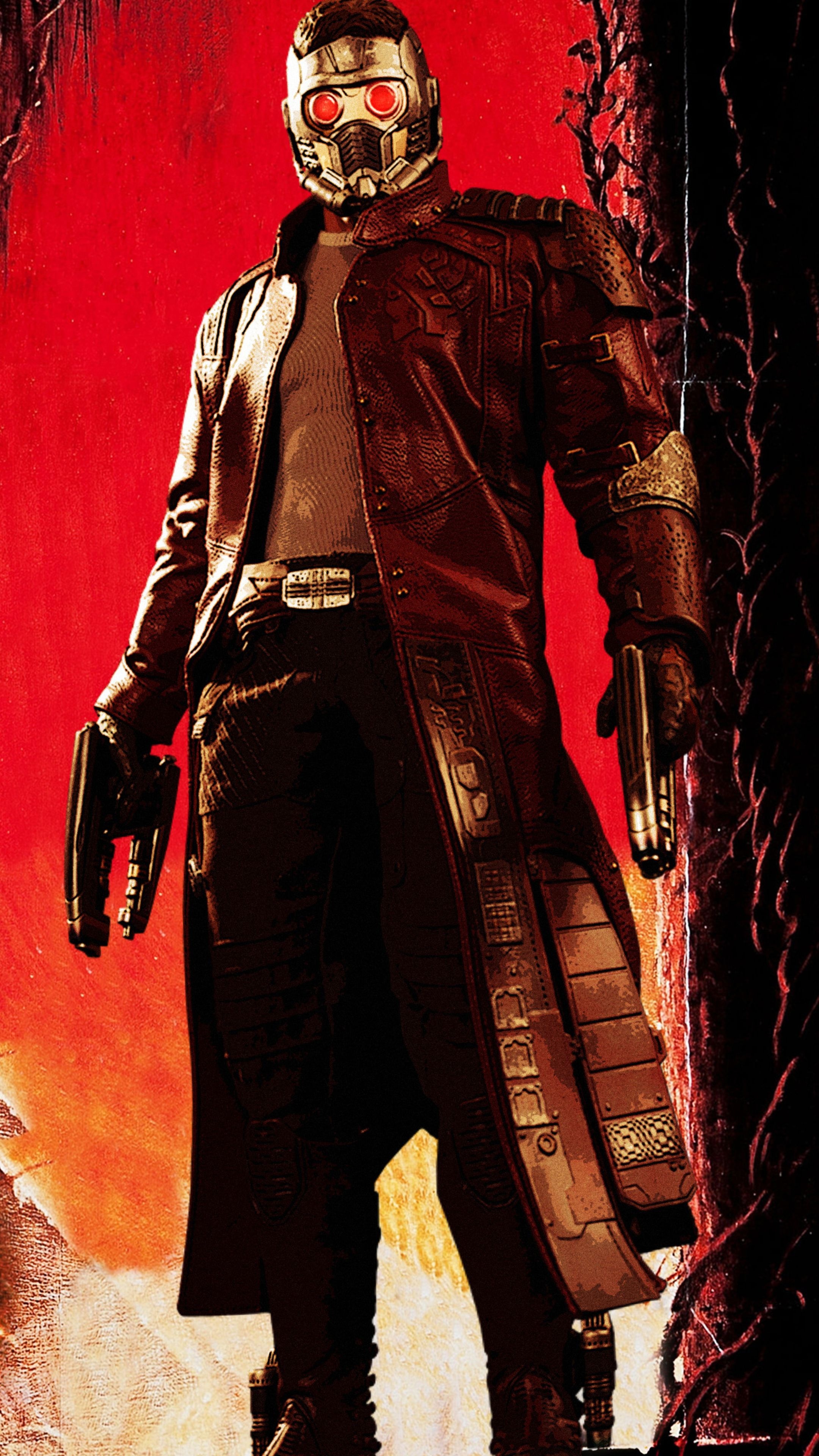 Star Lord, Marvel superheroes, Guardians of the Galaxy vol 2, 2160x3840 4K Phone