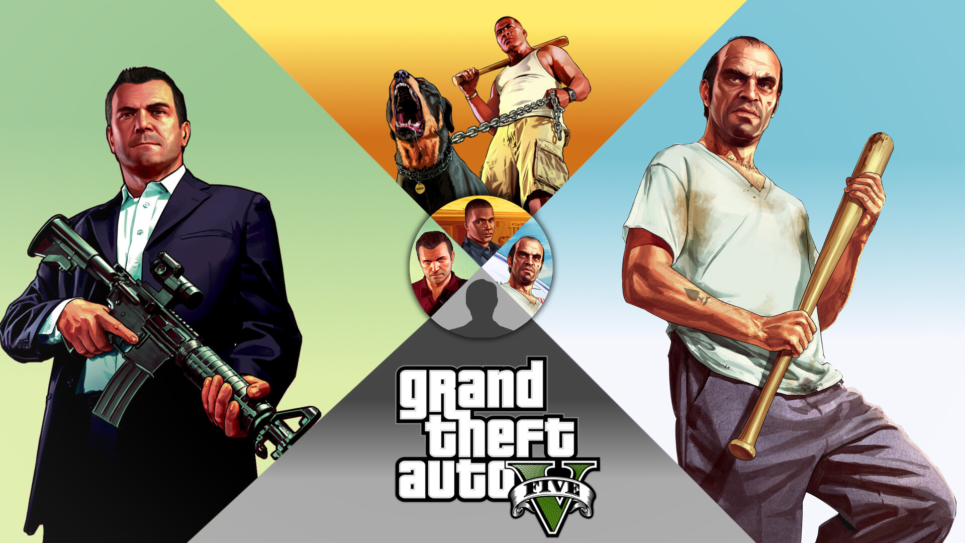 Grand Theft Auto 5: GTA V, Playable characters, Franklin. 1920x1080 Full HD Wallpaper.