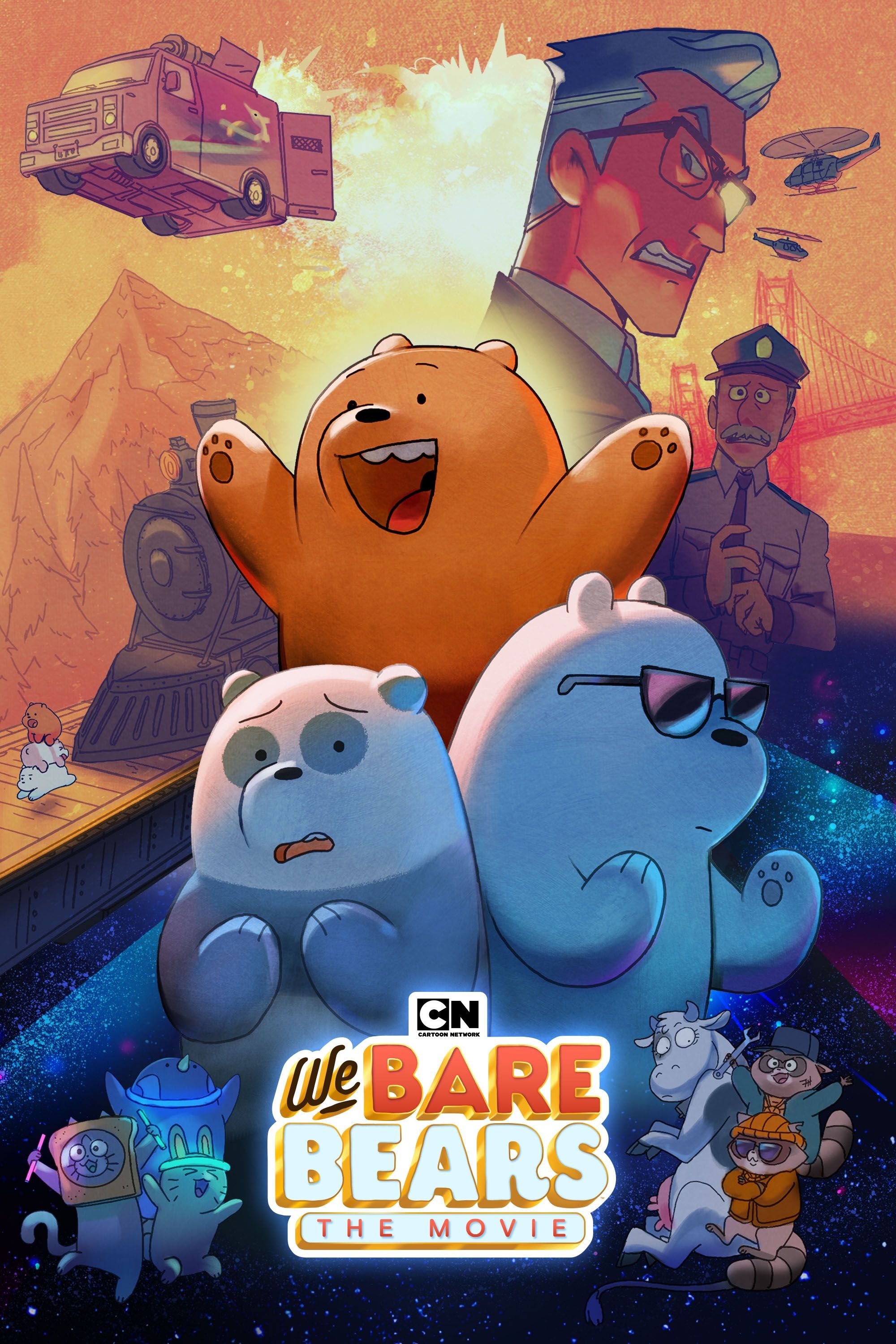 We Bare Bears: The Movie, Watch anywhere, Enjoyable animated film, Memorable moments, 2000x3000 HD Handy