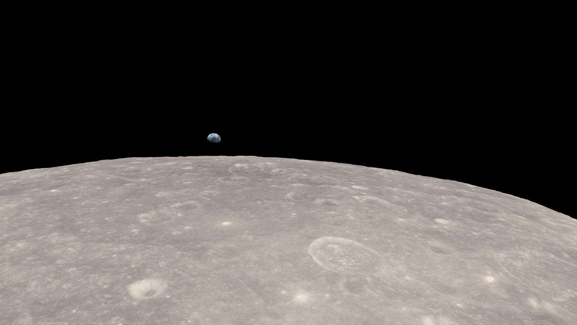 Apollo 13, SVS Earthrise, Movie's climax, Space exploration, 1920x1080 Full HD Desktop