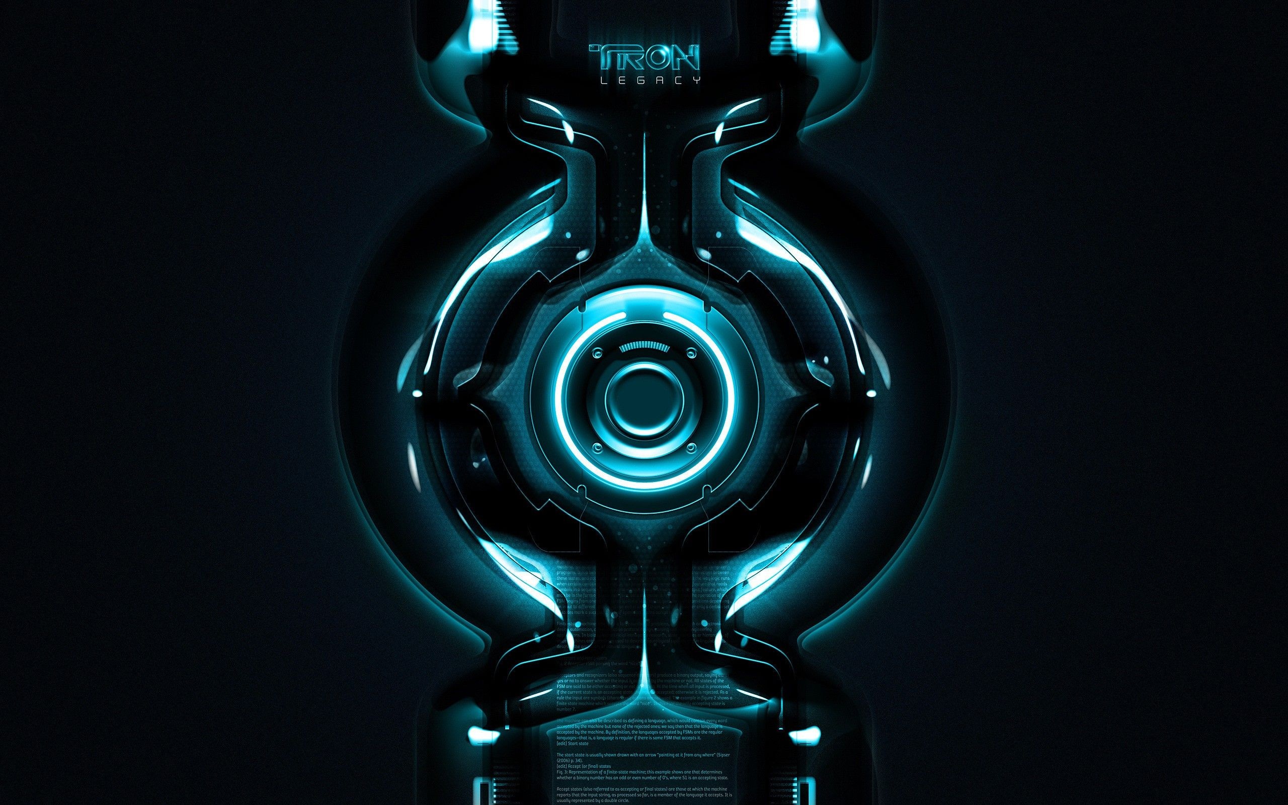 Tron (Movie): Legacy, The film premiered in Tokyo on November 30, 2010. 2560x1600 HD Background.