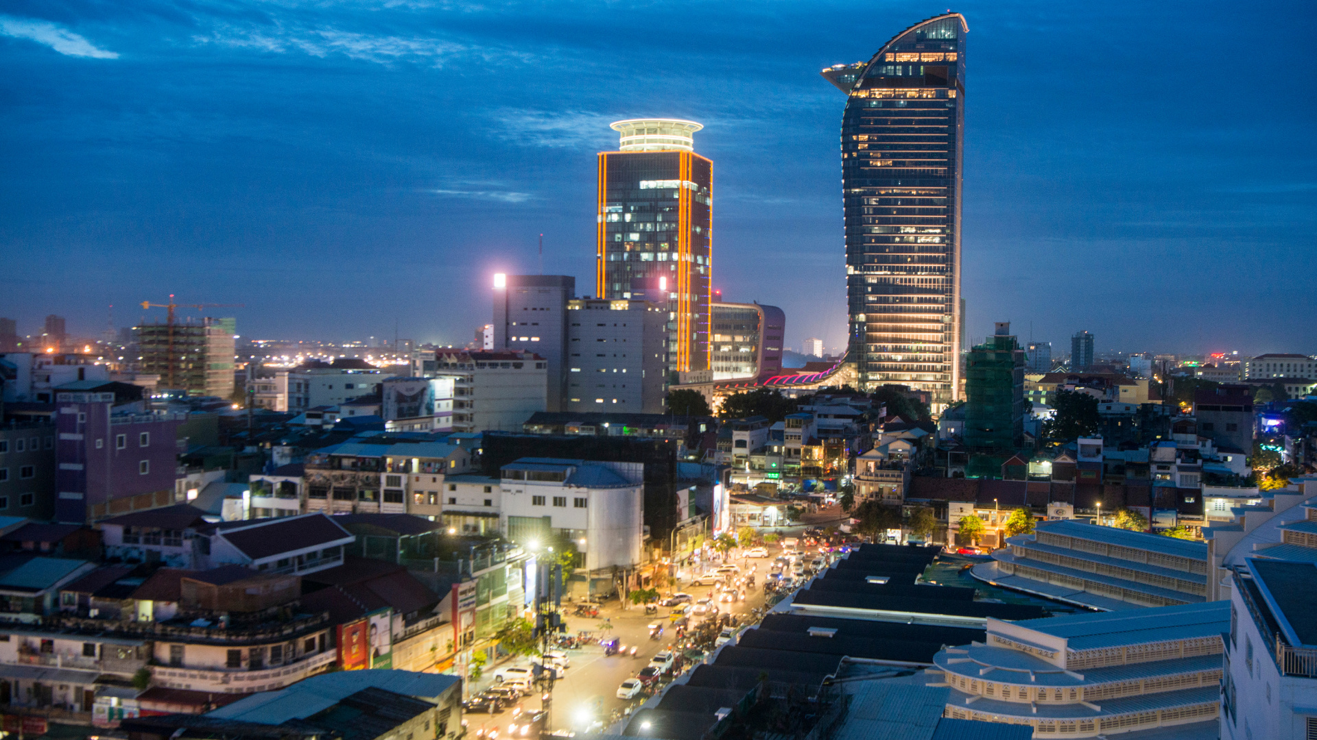 Phnom Penh, Real estate market, Investment opportunities, Cambodia, 1920x1080 Full HD Desktop