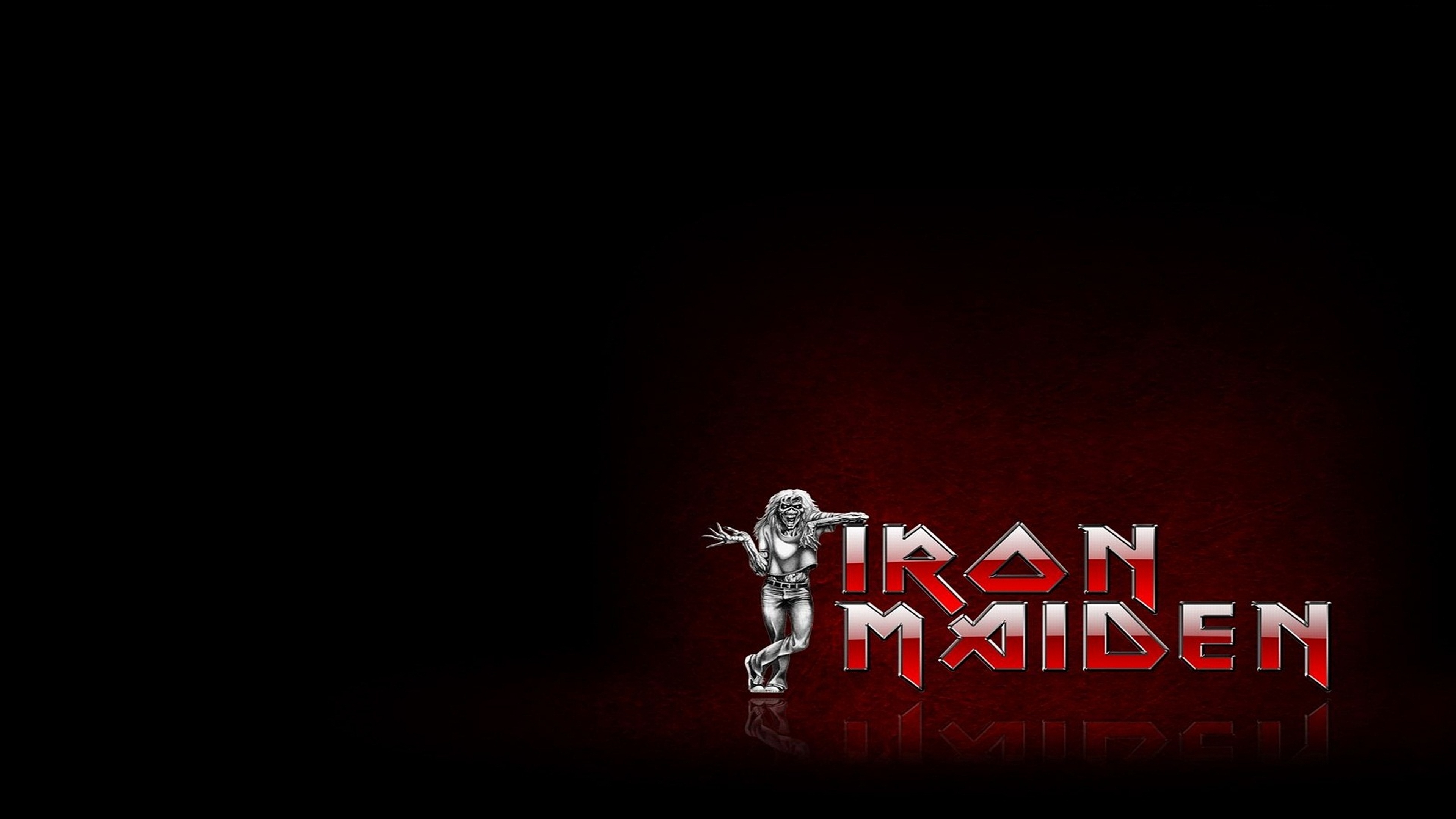Iron Maiden Band Music, Iconic band logo, Recognizable branding, Sign of metal authenticity, 3840x2160 4K Desktop