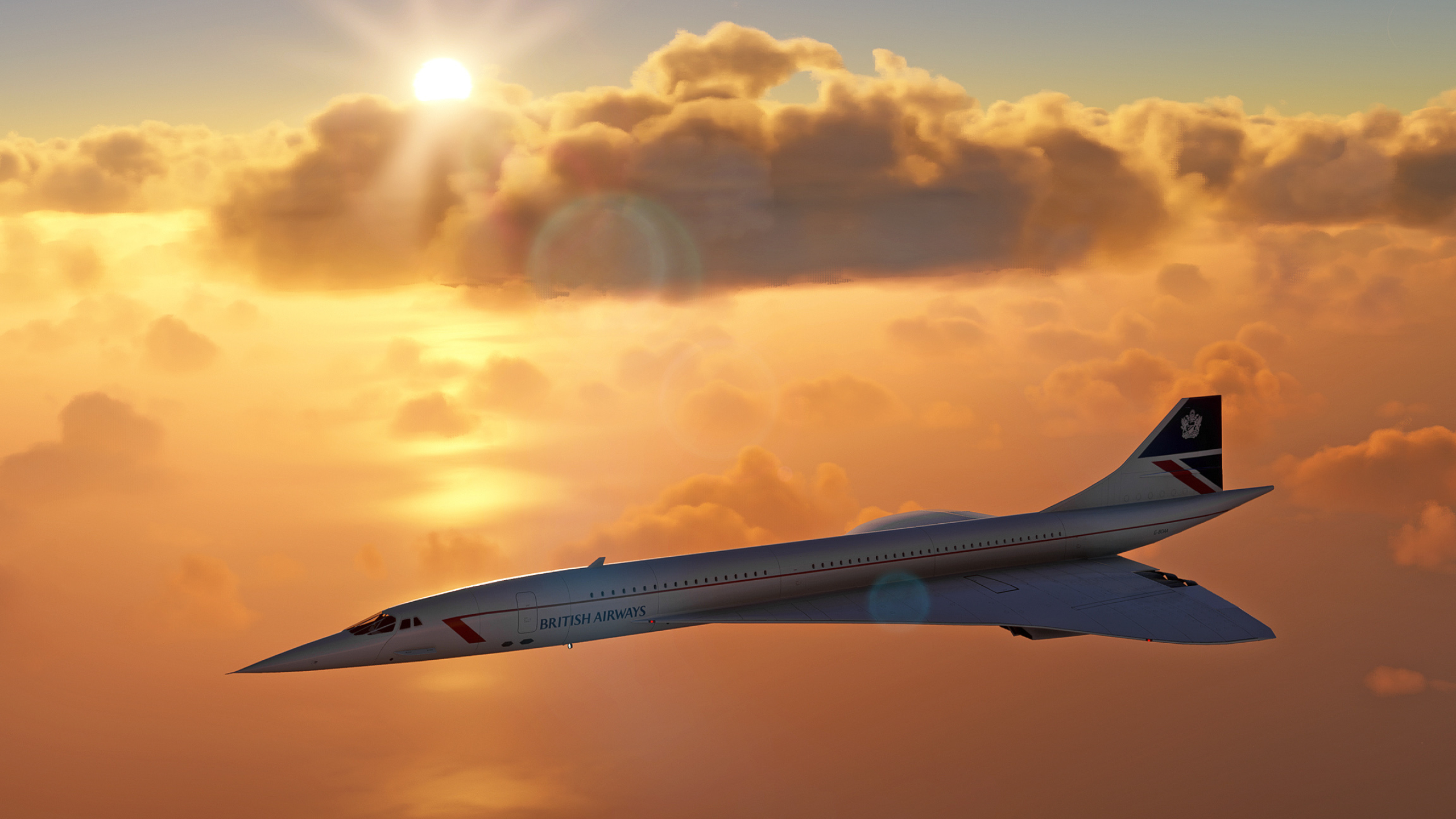 Concorde love, Avsim screenshots, Aviation enthusiasts, Concorde community, 2560x1440 HD Desktop