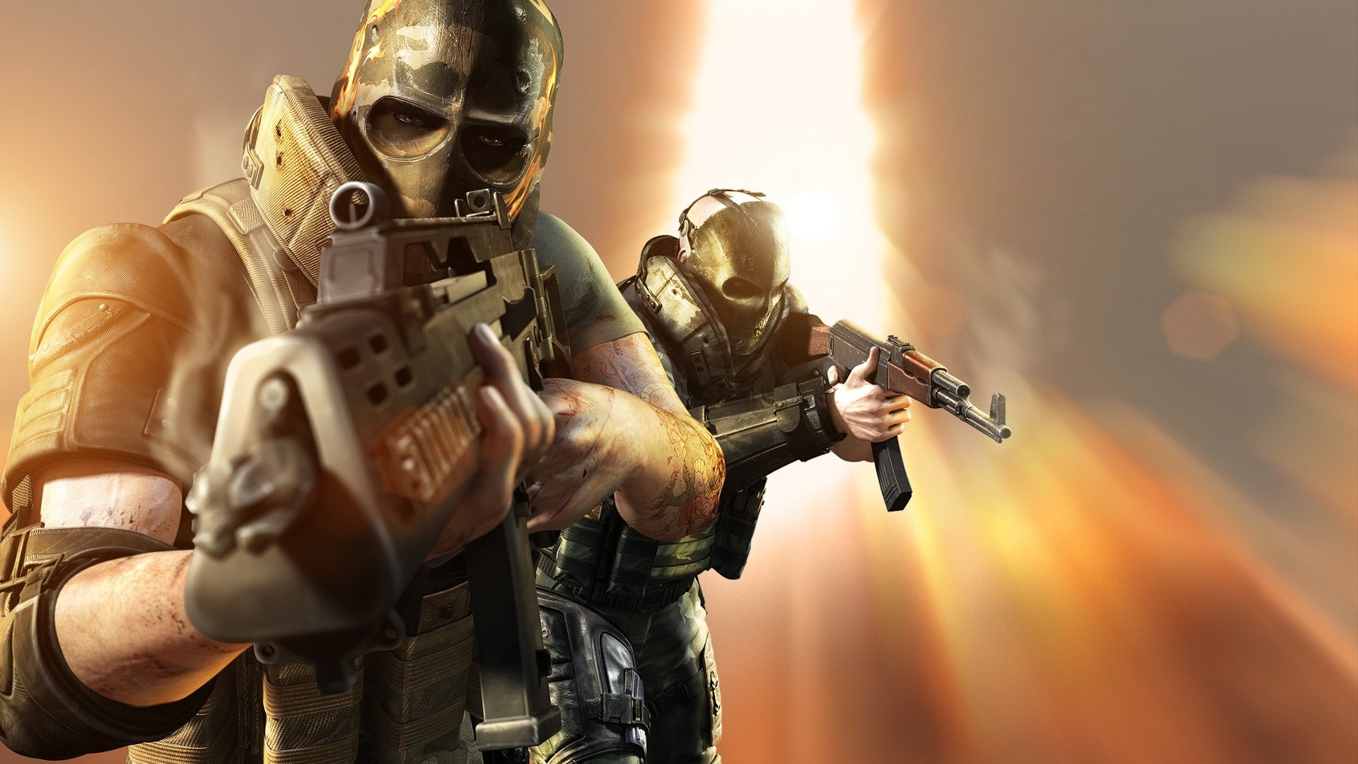 Army of Two, Action-packed shooter, HD wallpapers, Video games, 1920x1080 Full HD Desktop