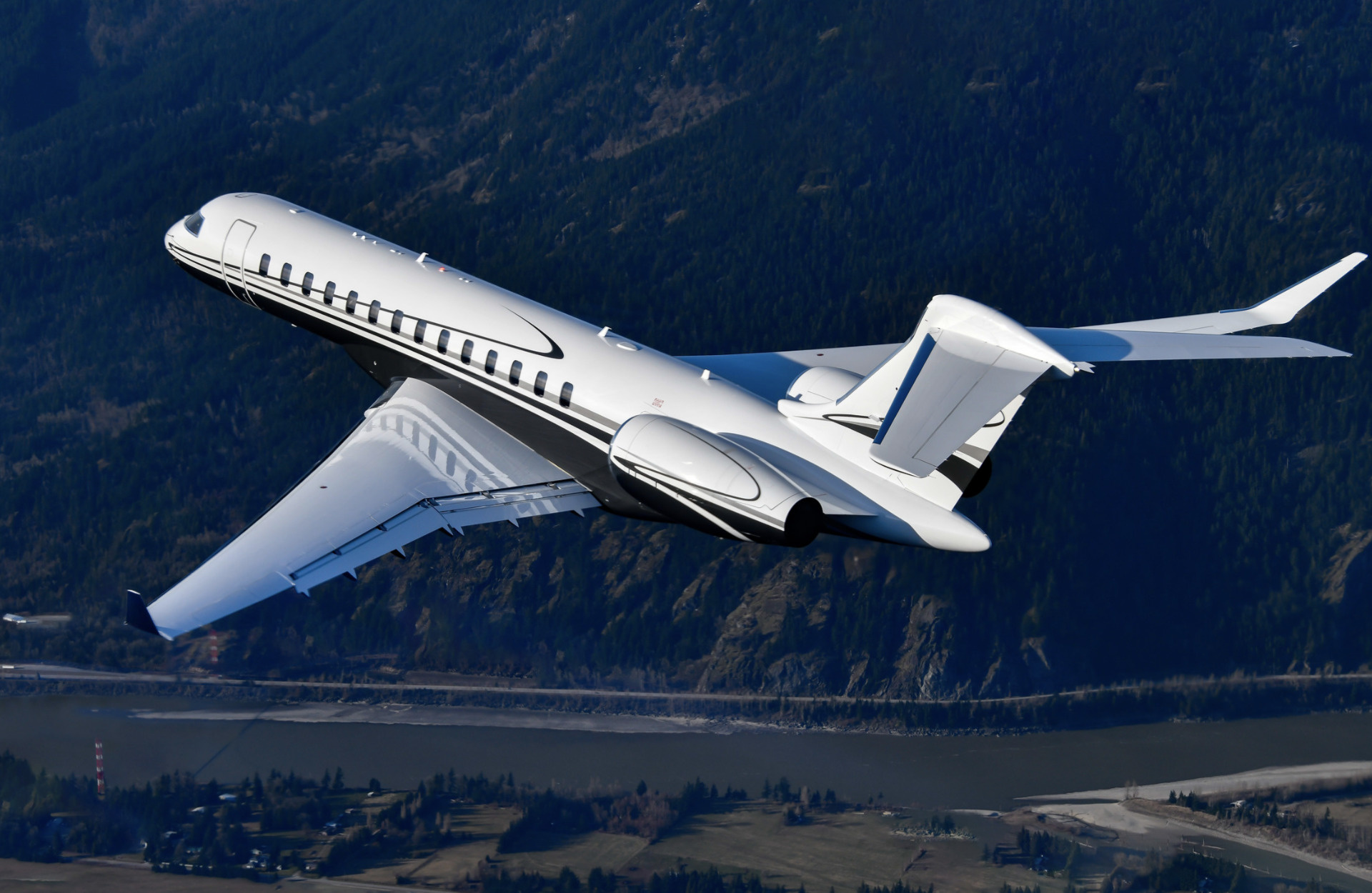 Bombardier Aerospace, Impressive results, Free cash flow, Skies mag, 1920x1250 HD Desktop