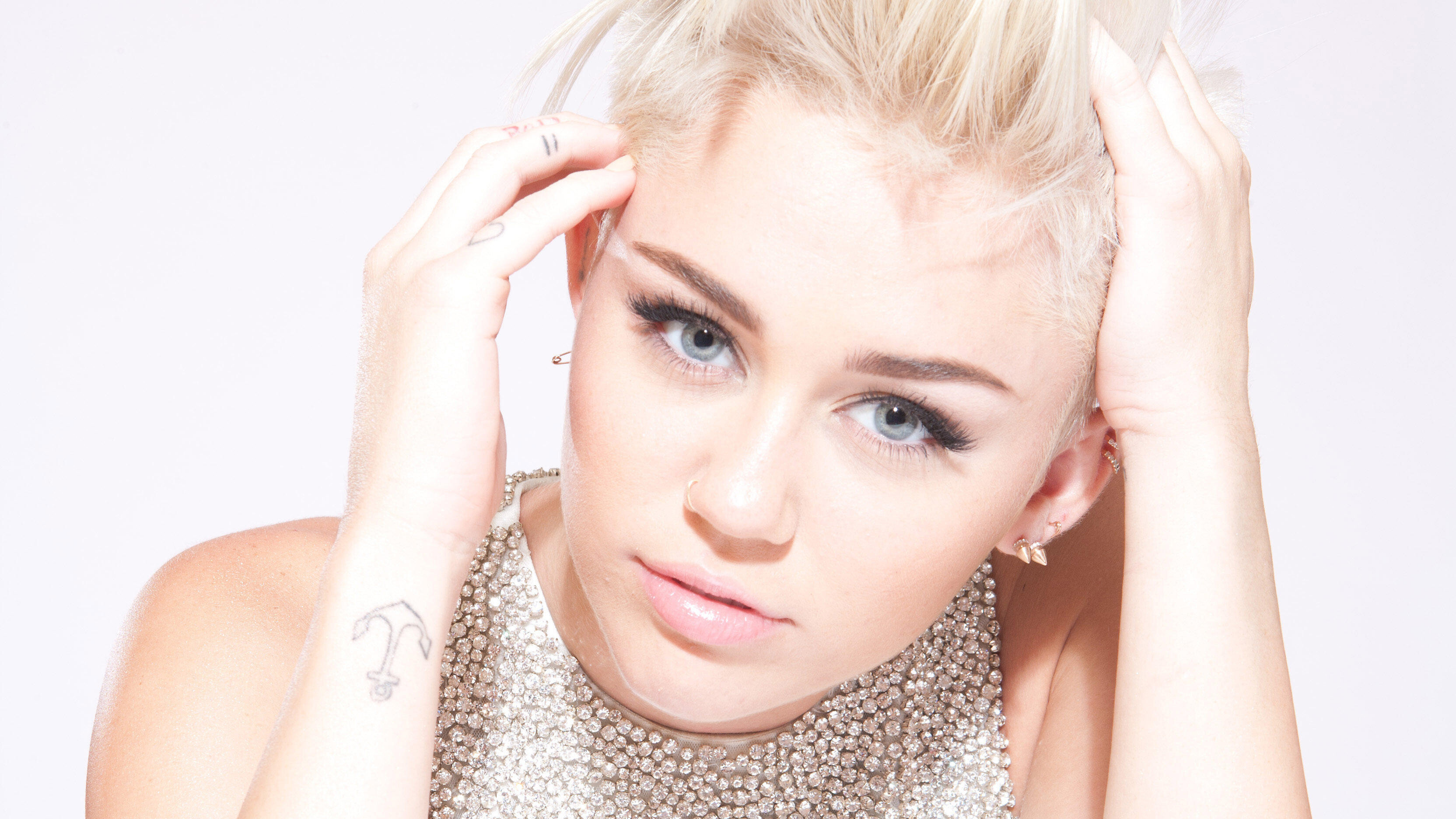 Miley Cyrus, 4K new HD, Celebrities wallpaper, High-resolution, 3330x1880 HD Desktop