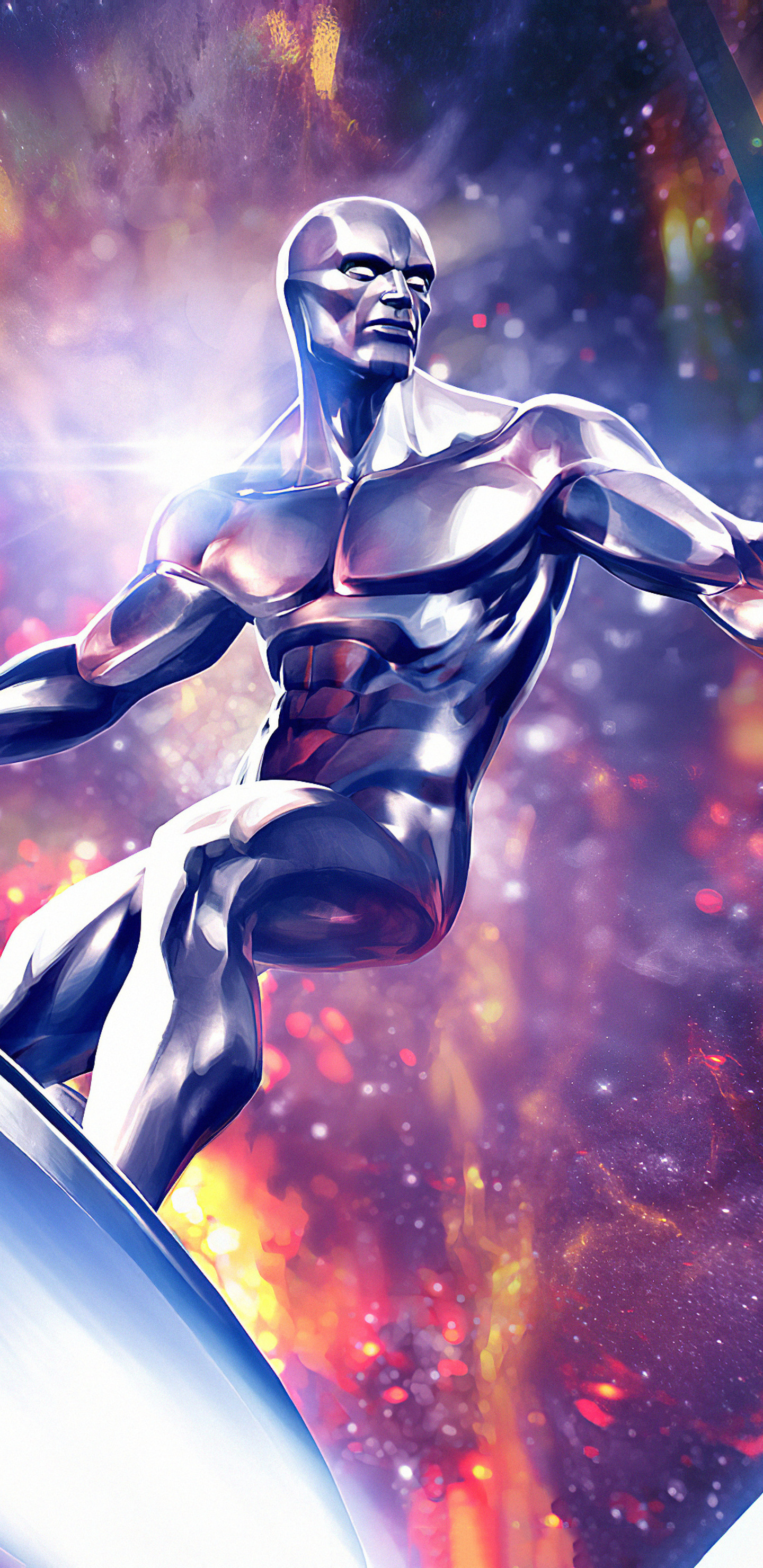 Silver Surfer Contest of Champions, Galaxy wallpapers, 1440x2960 HD Phone