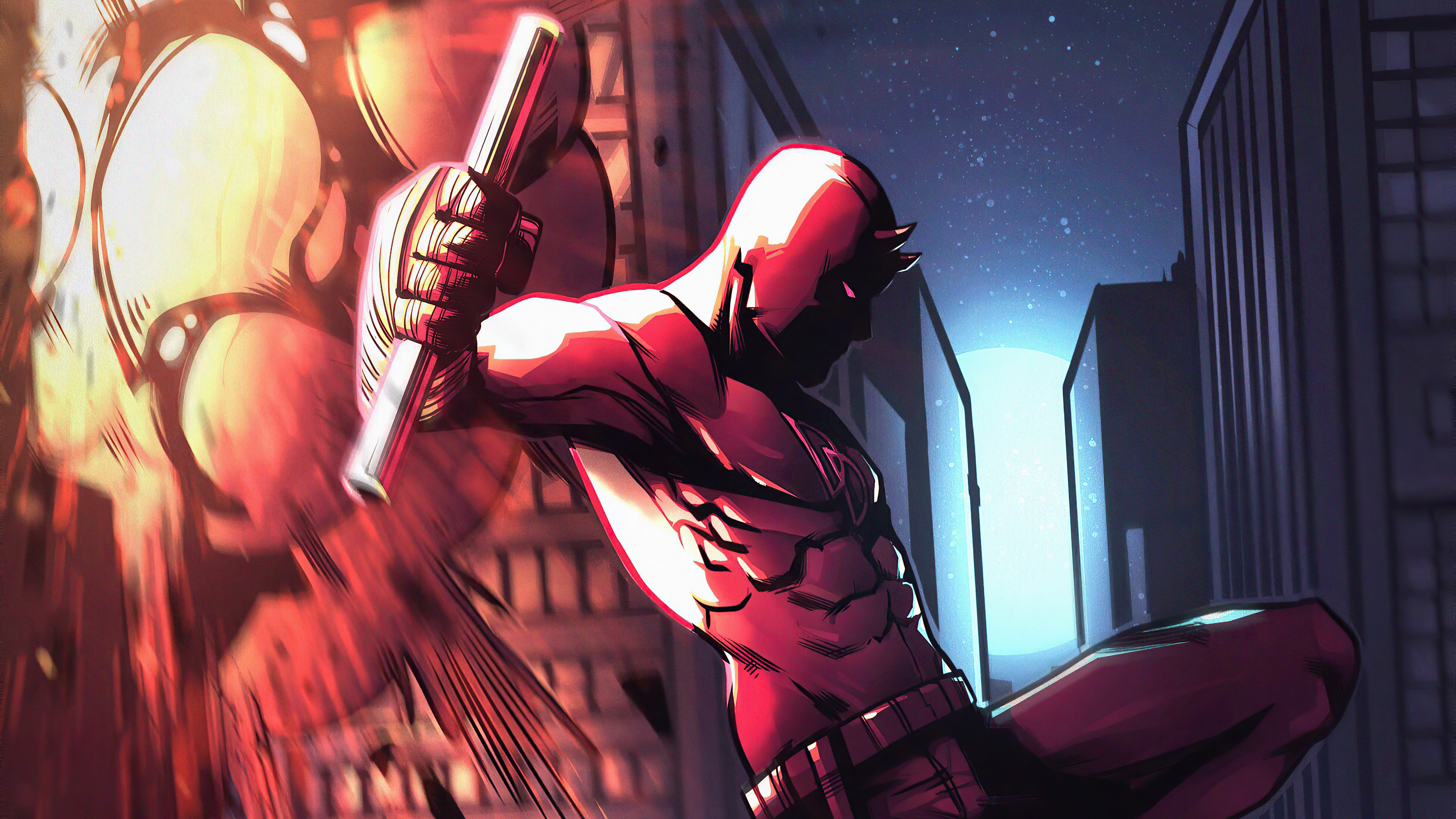 Daredevil Comics, Daredevil 4K Ultra, HD wallpaper, Background image, 3840x2160 4K Desktop