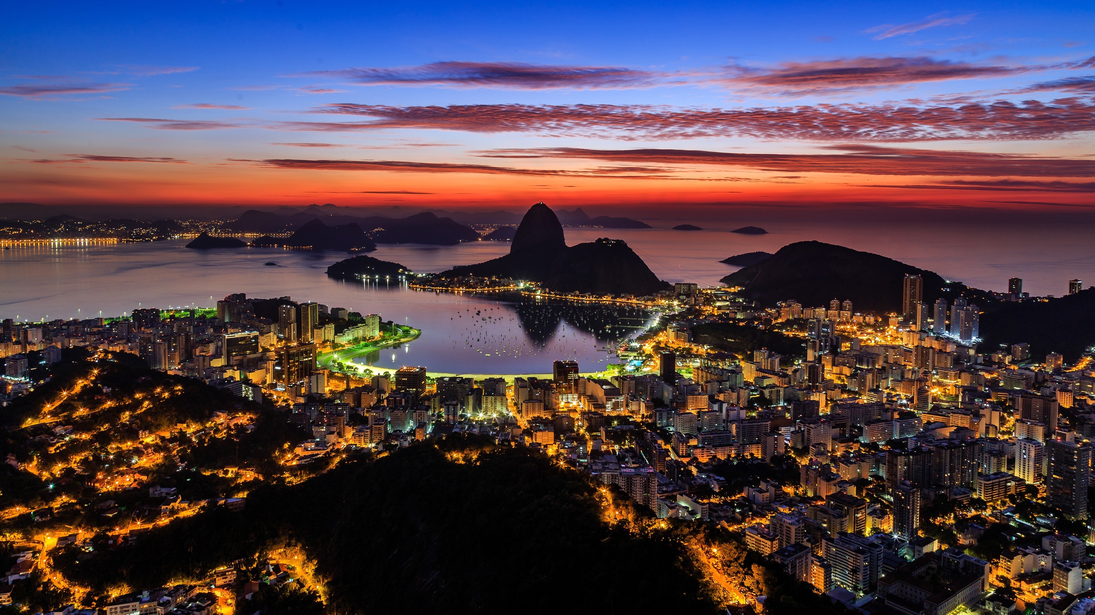 Rio De Janeiro, Beautiful landscapes, Rich culture, Vibrant energy, 3840x2160 4K Desktop