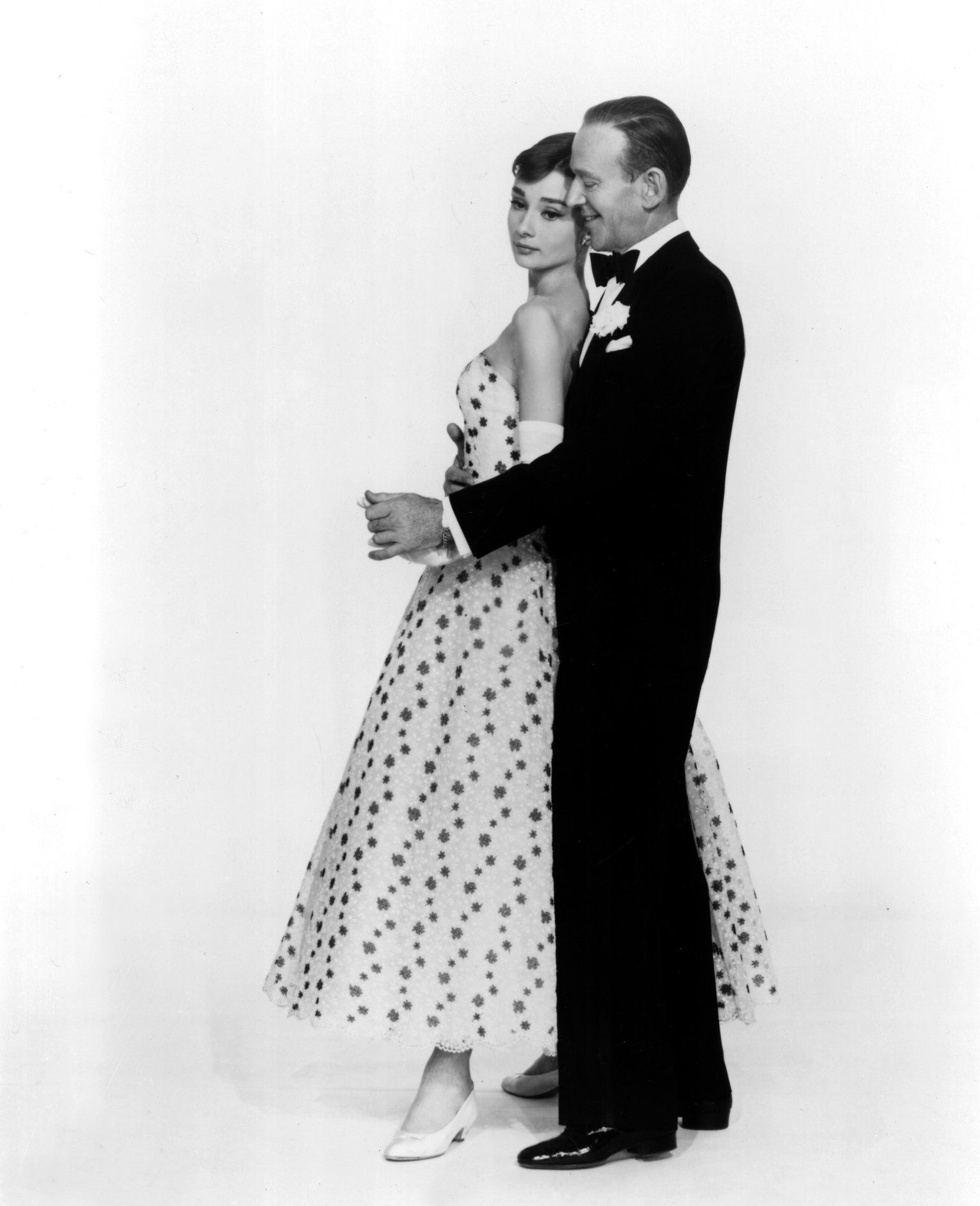 Audrey Hepburn, Funny Face, Fred Astaire, 1670x2050 HD Handy