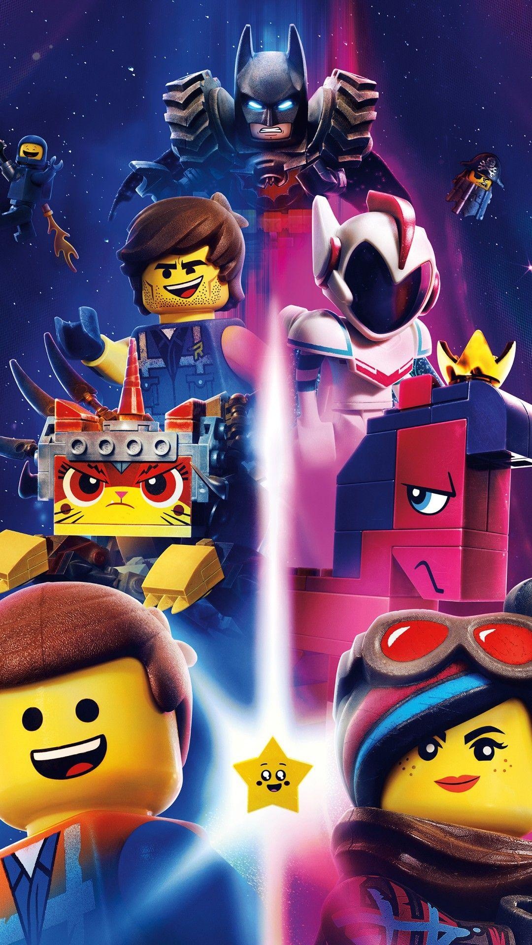 The Lego Movie 2, Wallpapers, Backgrounds, Lego movie, 1080x1920 Full HD Phone