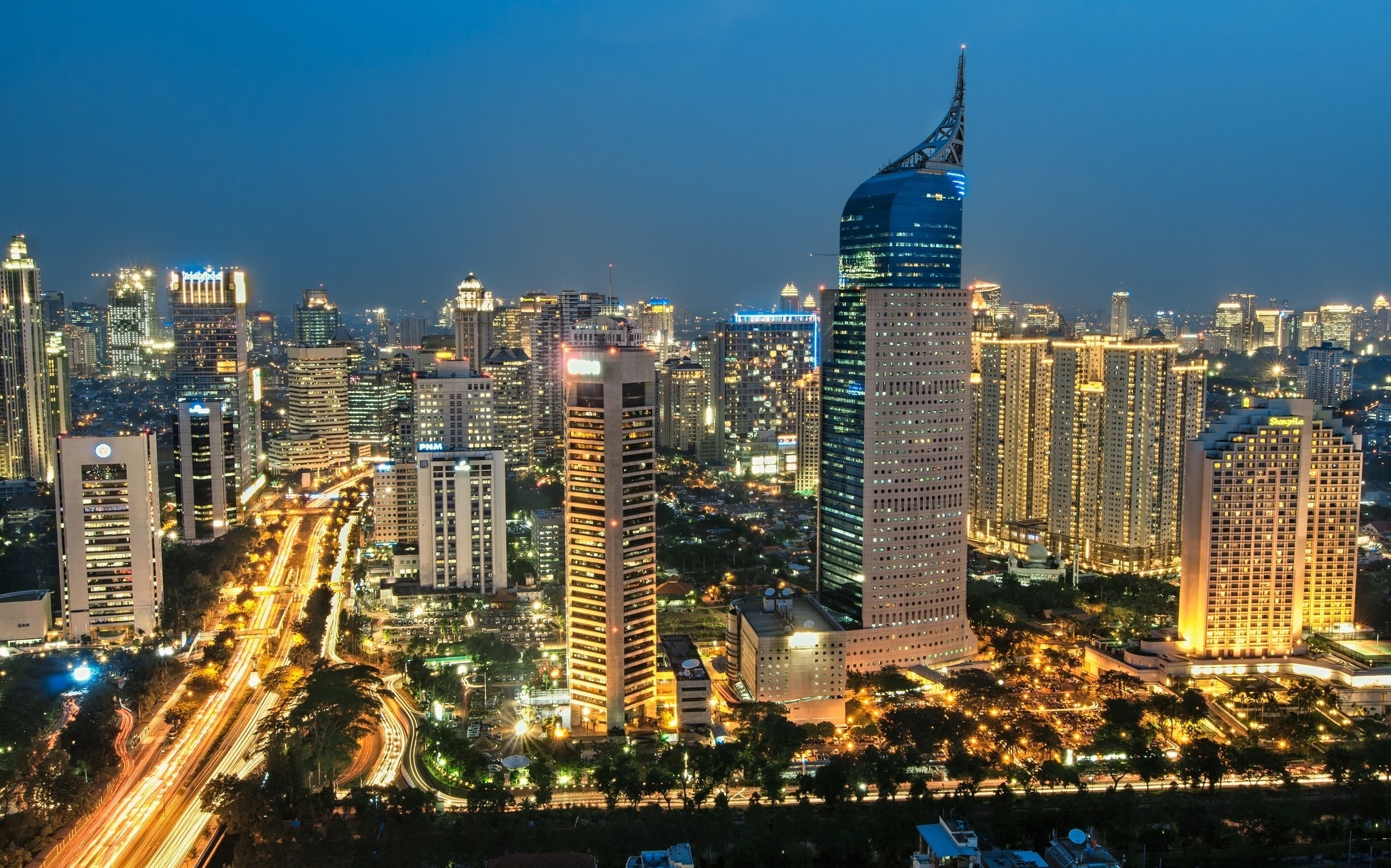 Jakarta, HD wallpapers, Stunning visuals, Cityscape beauty, 2050x1280 HD Desktop