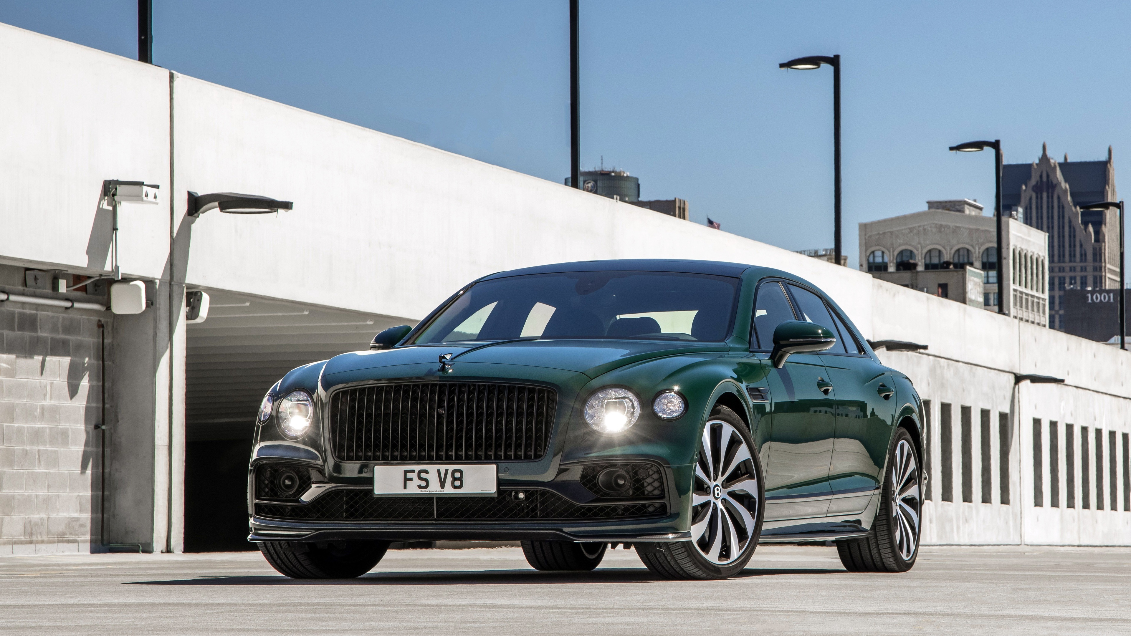 Bentley Flying Spur, Auto, V8, 2021, 3840x2160 4K Desktop