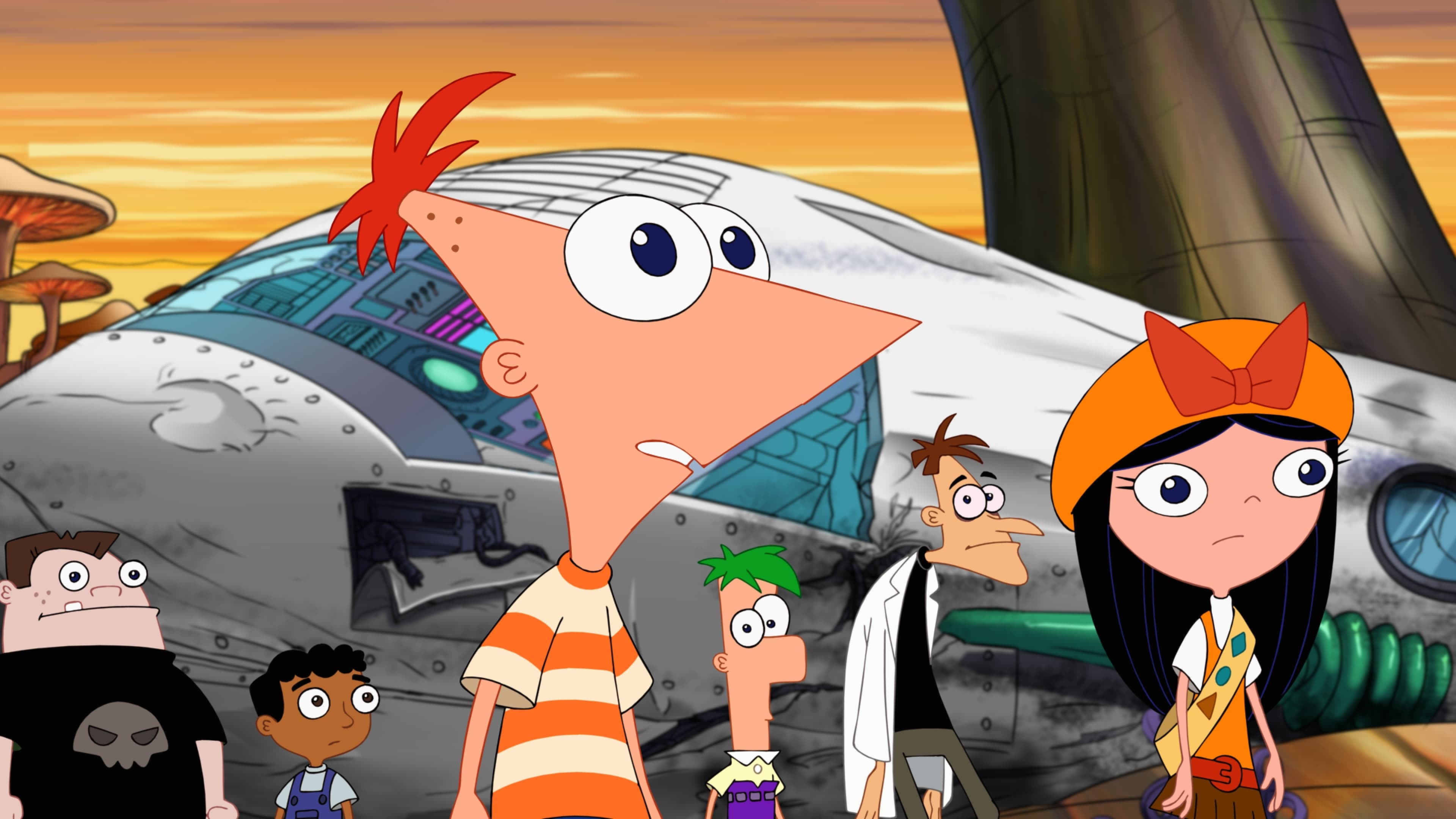Phineas and Ferb the Movie, Candace Against the Universe, Animated film, Backdrops, 3840x2160 4K Desktop