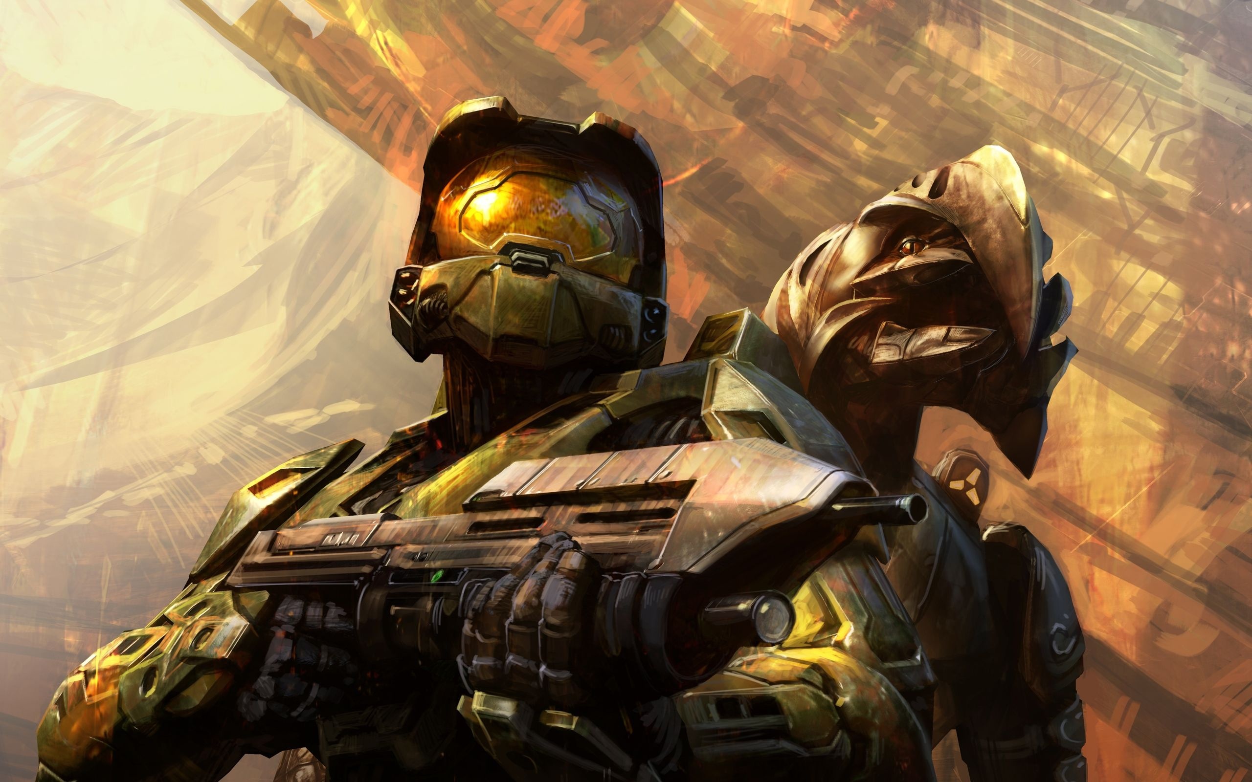 Arbiter (Halo), Halo 3 wallpapers, Icons of gaming, Epic artwork, 2560x1600 HD Desktop