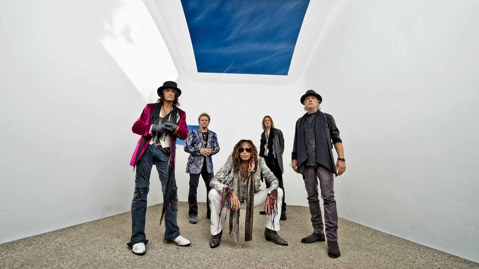 Aerosmith: The best-selling American hard rock band of all time. 1920x1080 Full HD Wallpaper.