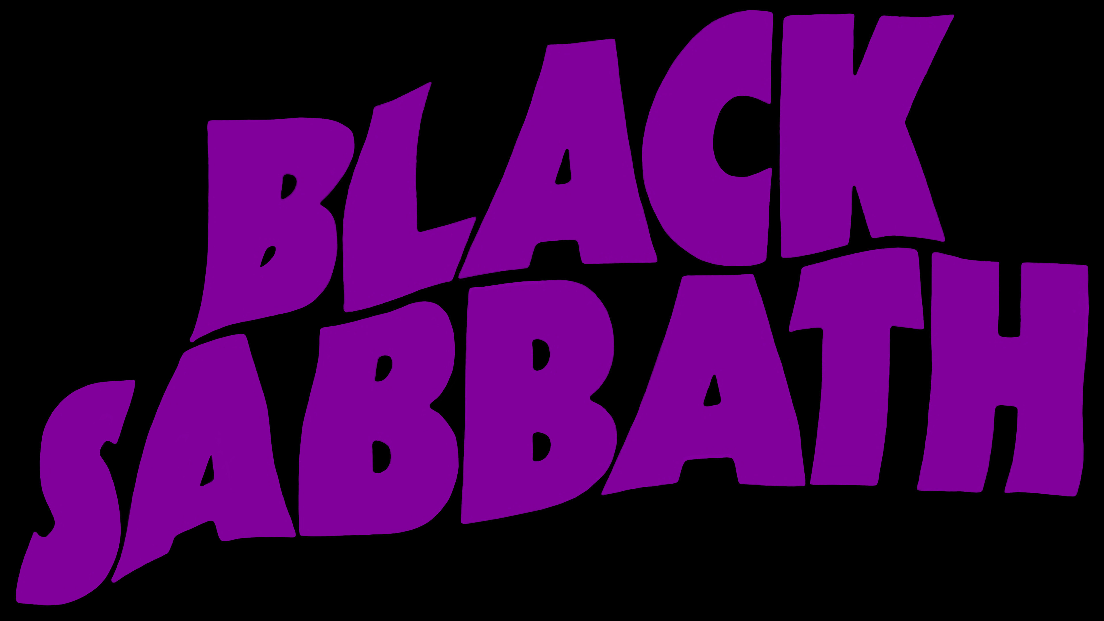 Black Sabbath, Logo wallpapers, Music subject, collection, 3840x2160 4K Desktop