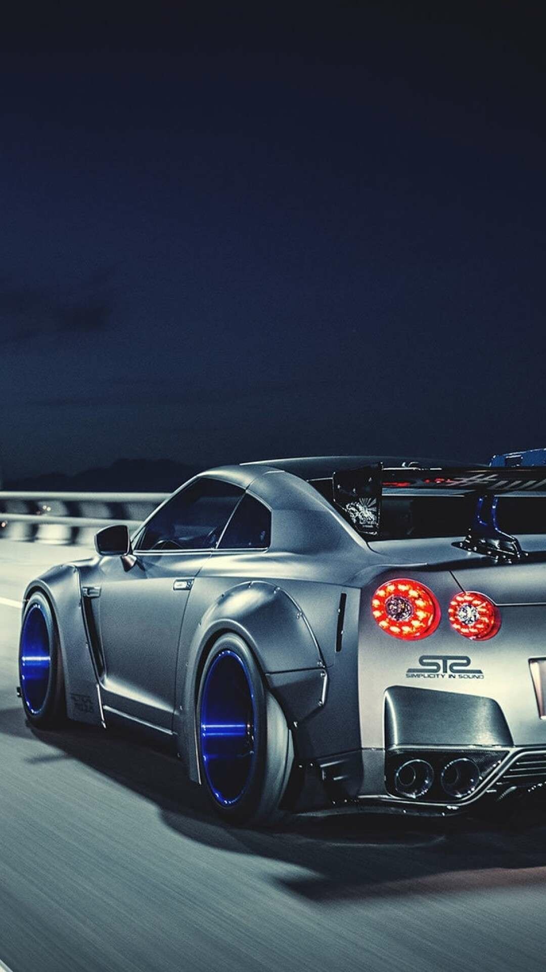 Nissan: A renowned Japanese brand, Skyline GTR. 1080x1920 Full HD Background.