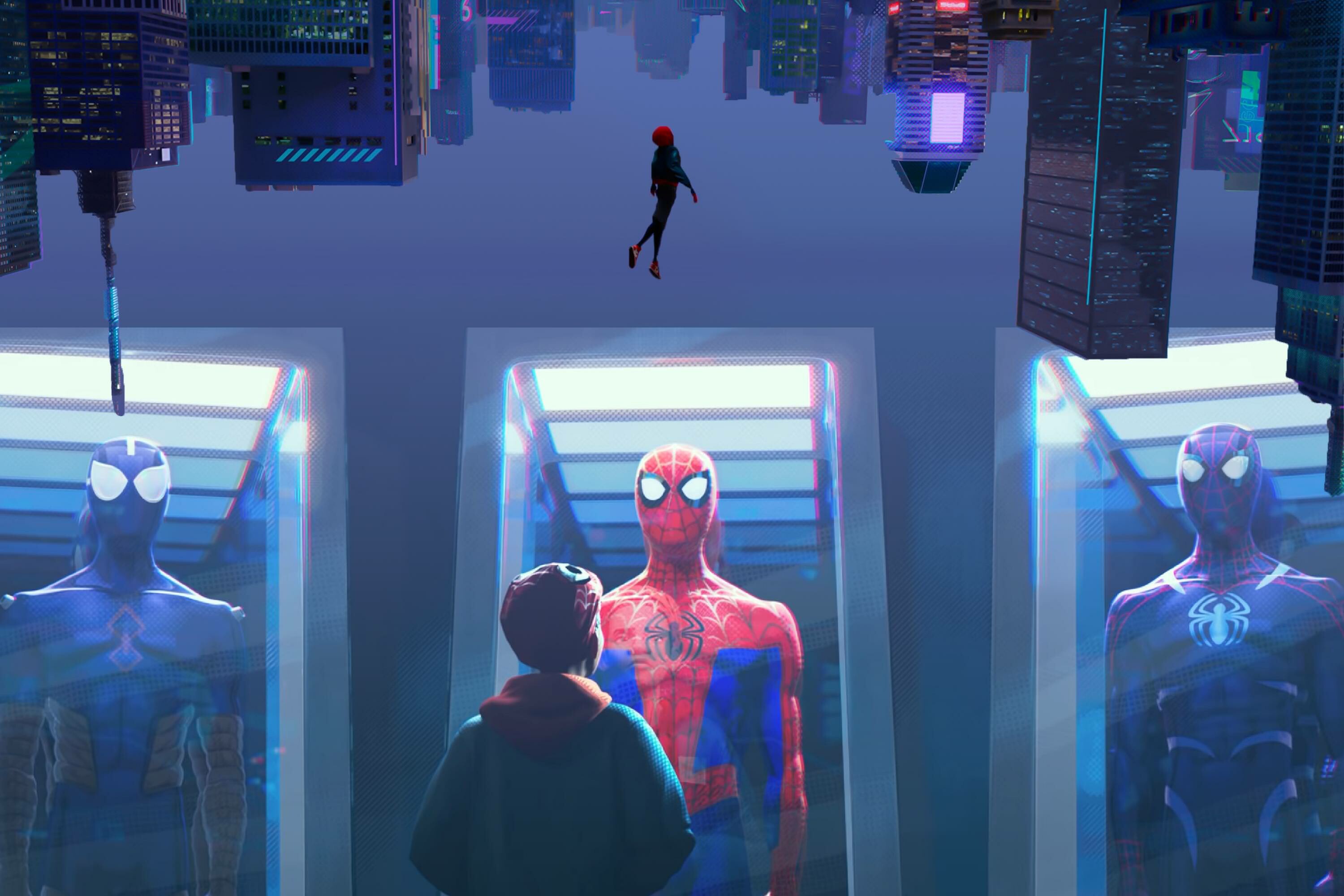 Spider-Man: Into the Spider-Verse: The film was theatrically released in the United States on December 14, 2018. 3000x2000 HD Background.