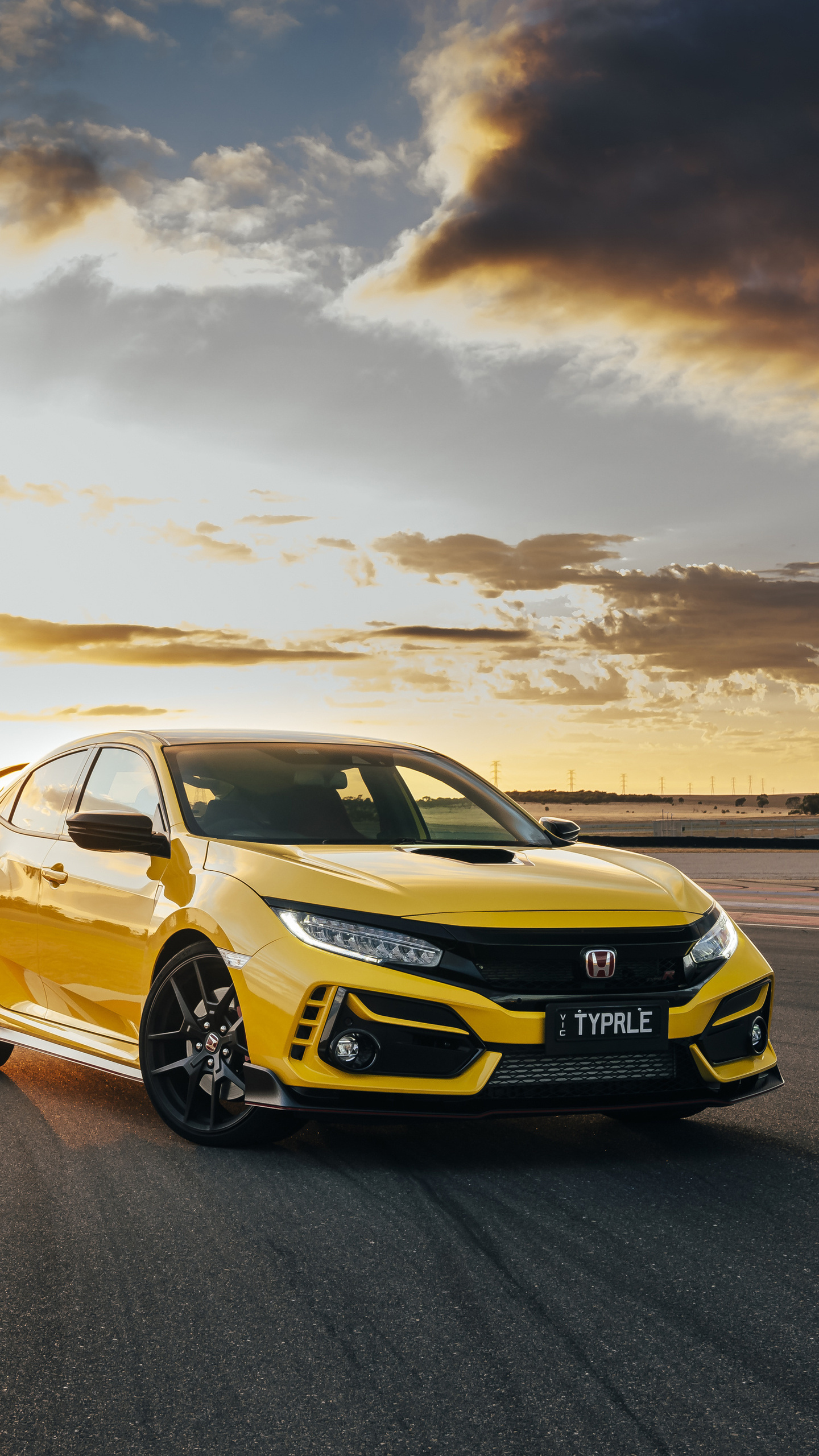 Honda Civic, Limited edition performance, Impressive power, Cutting-edge technology, 1440x2560 HD Phone