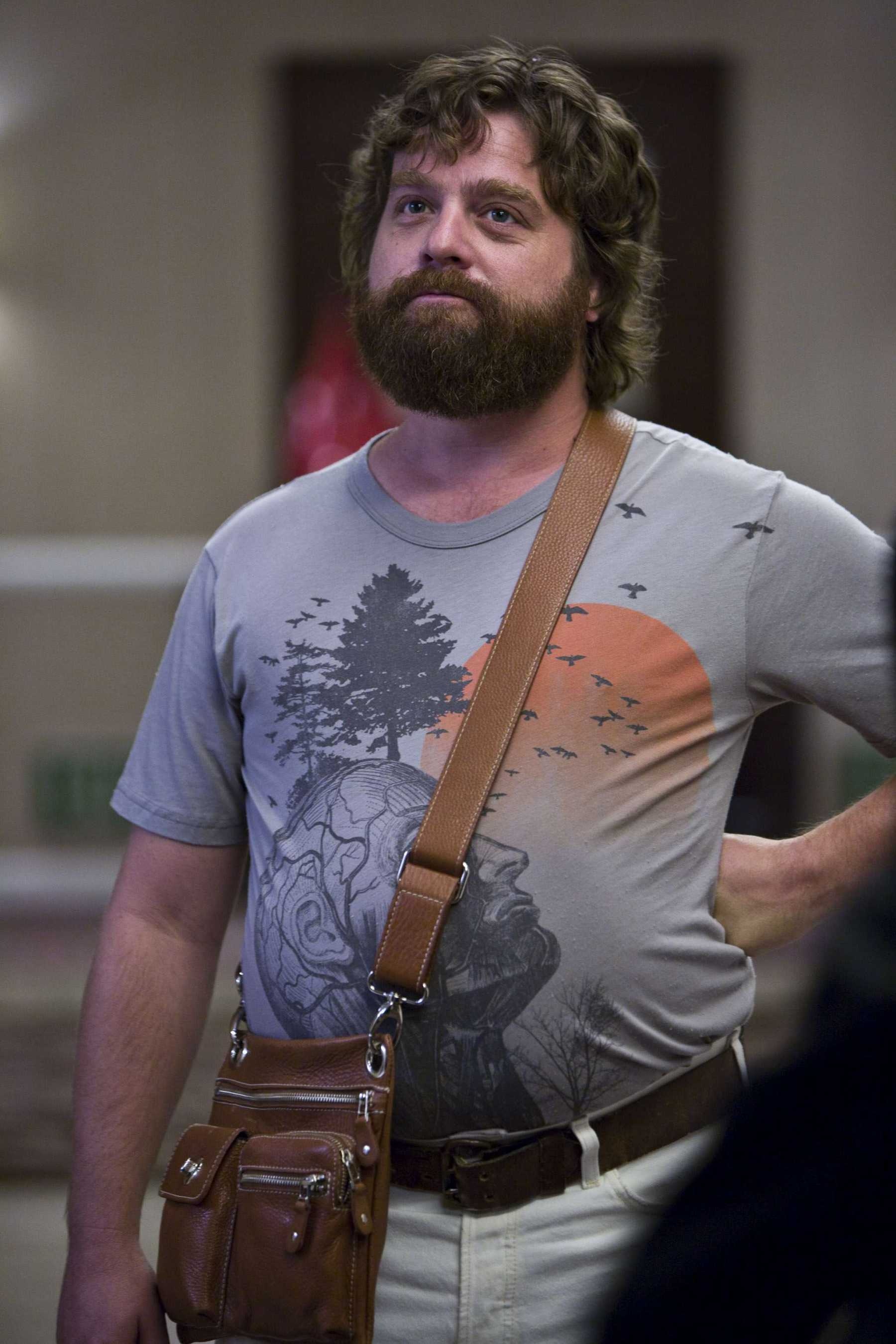 The Hangover: Zach Galifianakis, Alan, Doug's future brother-in-law. 1800x2700 HD Background.