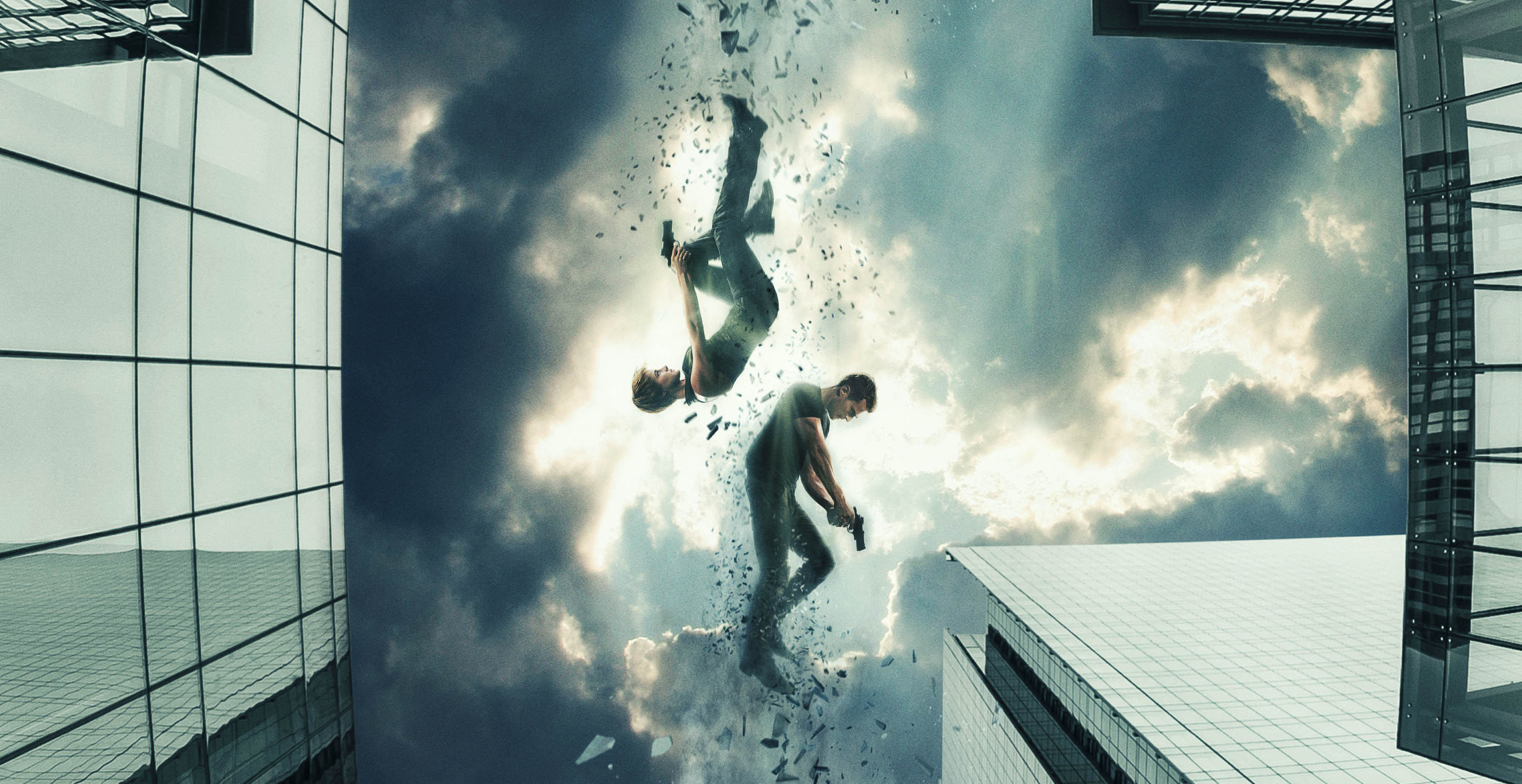 Divergent movie review, Bleak futuristic setting, Abnegation faction, Insurgent movie, 3600x1860 HD Desktop
