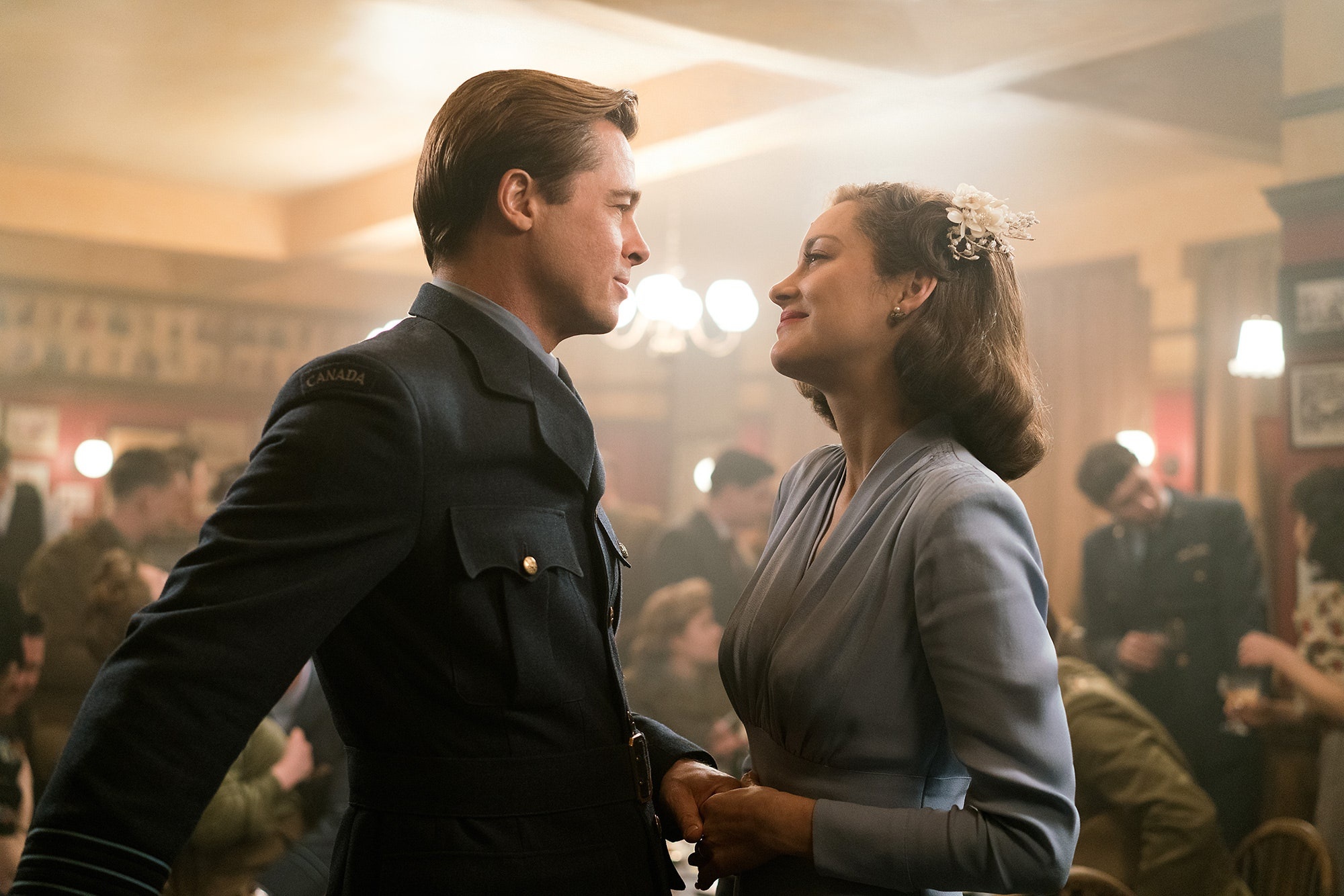 Allied movie review, Nostalgia for American heroes, Empty nostalgia, Peter Travers, 2000x1340 HD Desktop