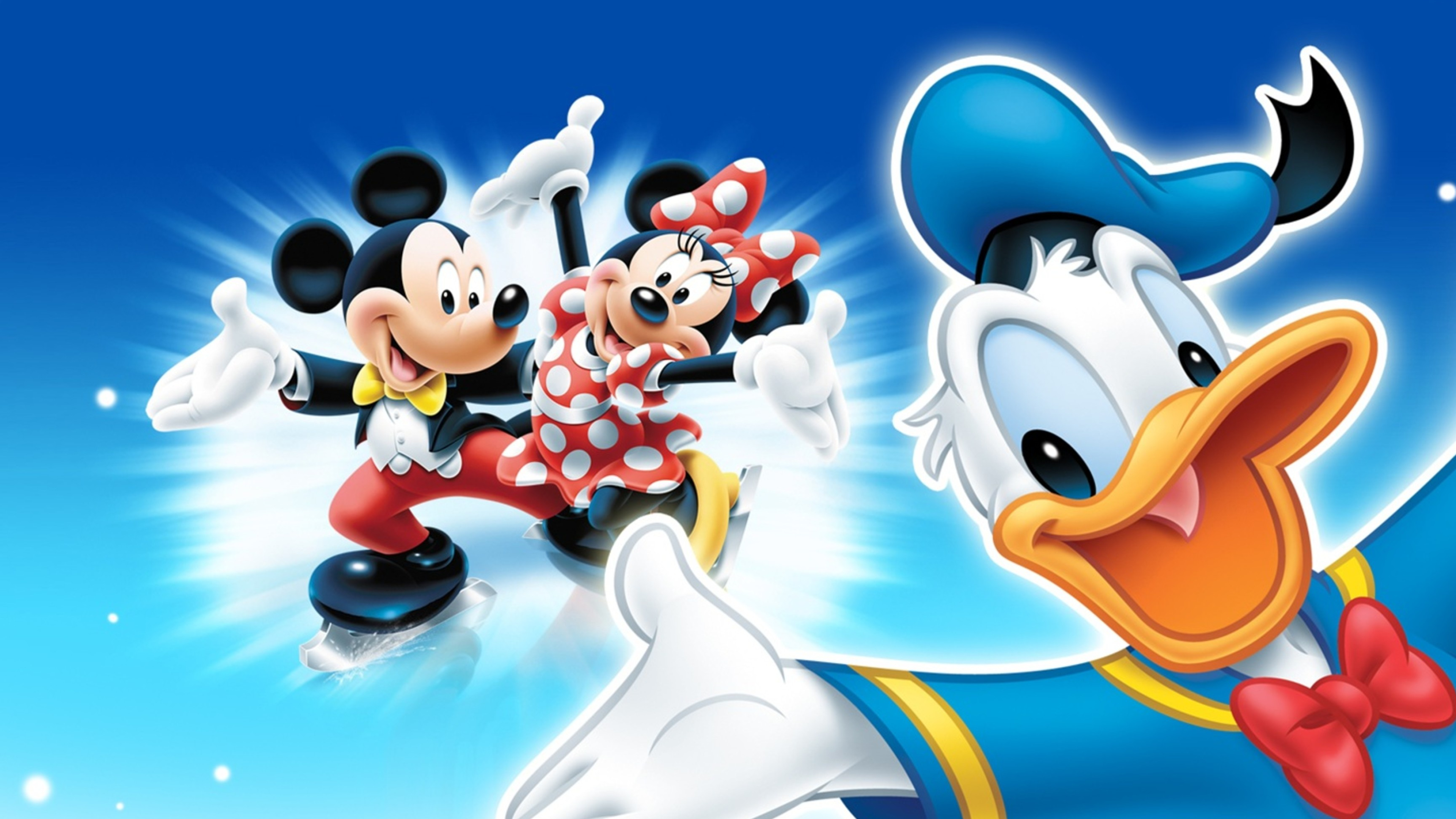 Donald Duck: Cartoon characters, The Walt Disney Company, Mickey. 3840x2160 4K Wallpaper.