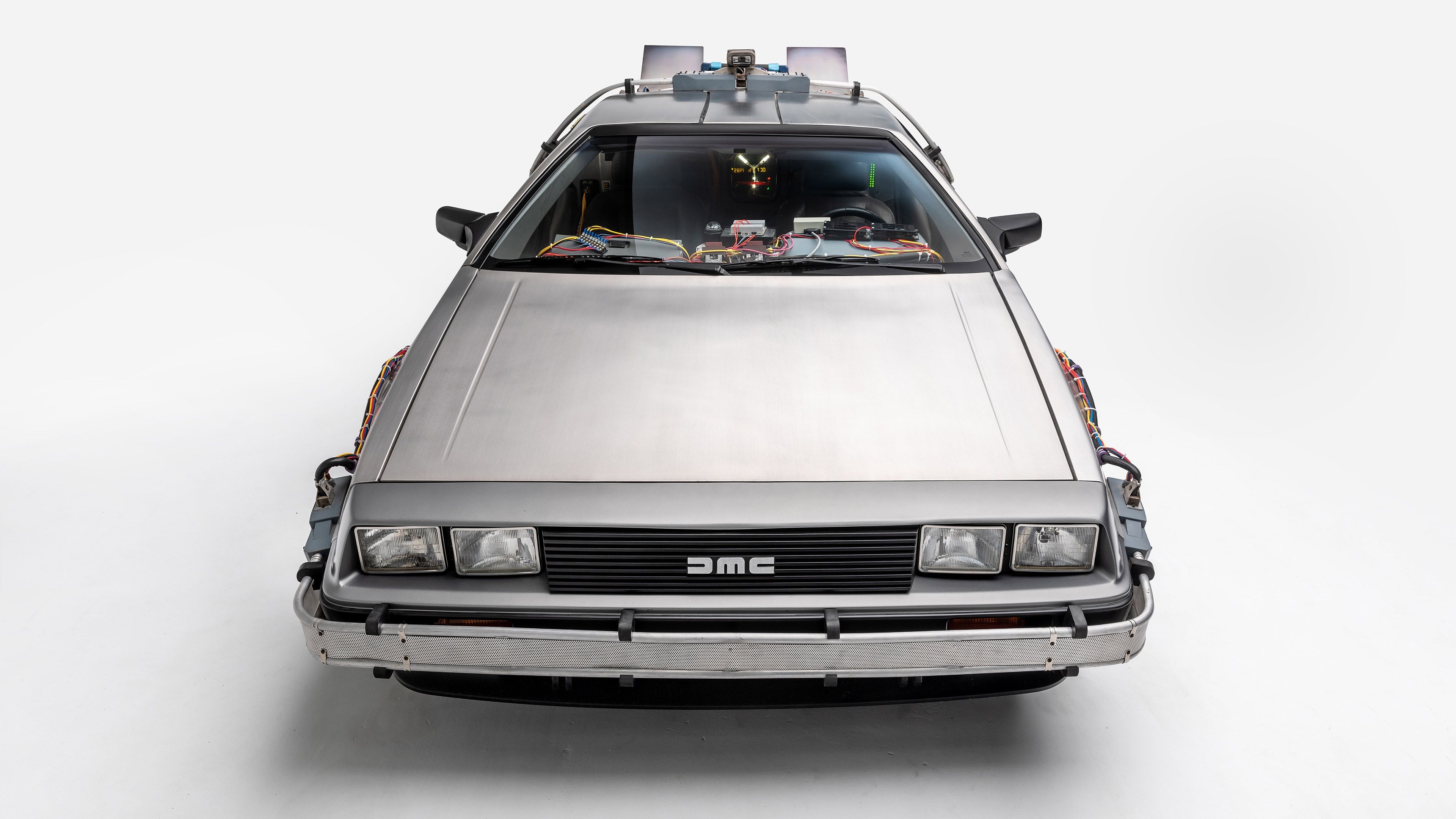DeLorean DMC-12, Back to the Future facts, Forgotten details, Classic car trivia, 3840x2160 4K Desktop