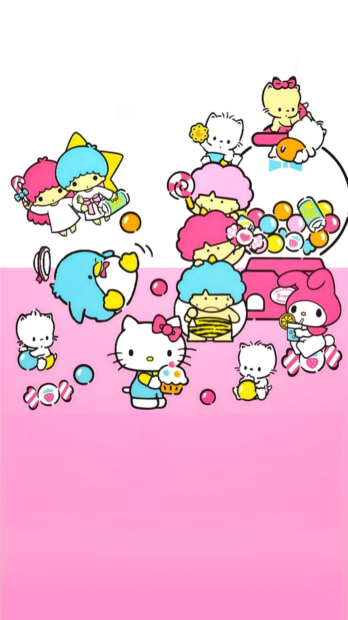 Hello Kitty, Cute friends, Pin page, Adorable characters, 1160x2050 HD Phone