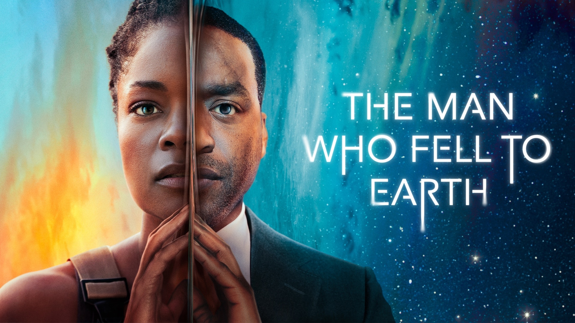The Man Who Fell to Earth (2022): Showtime's sci-fi thriller series, Chiwetel Ejiofor and Naomie Harris. 1920x1080 Full HD Wallpaper.