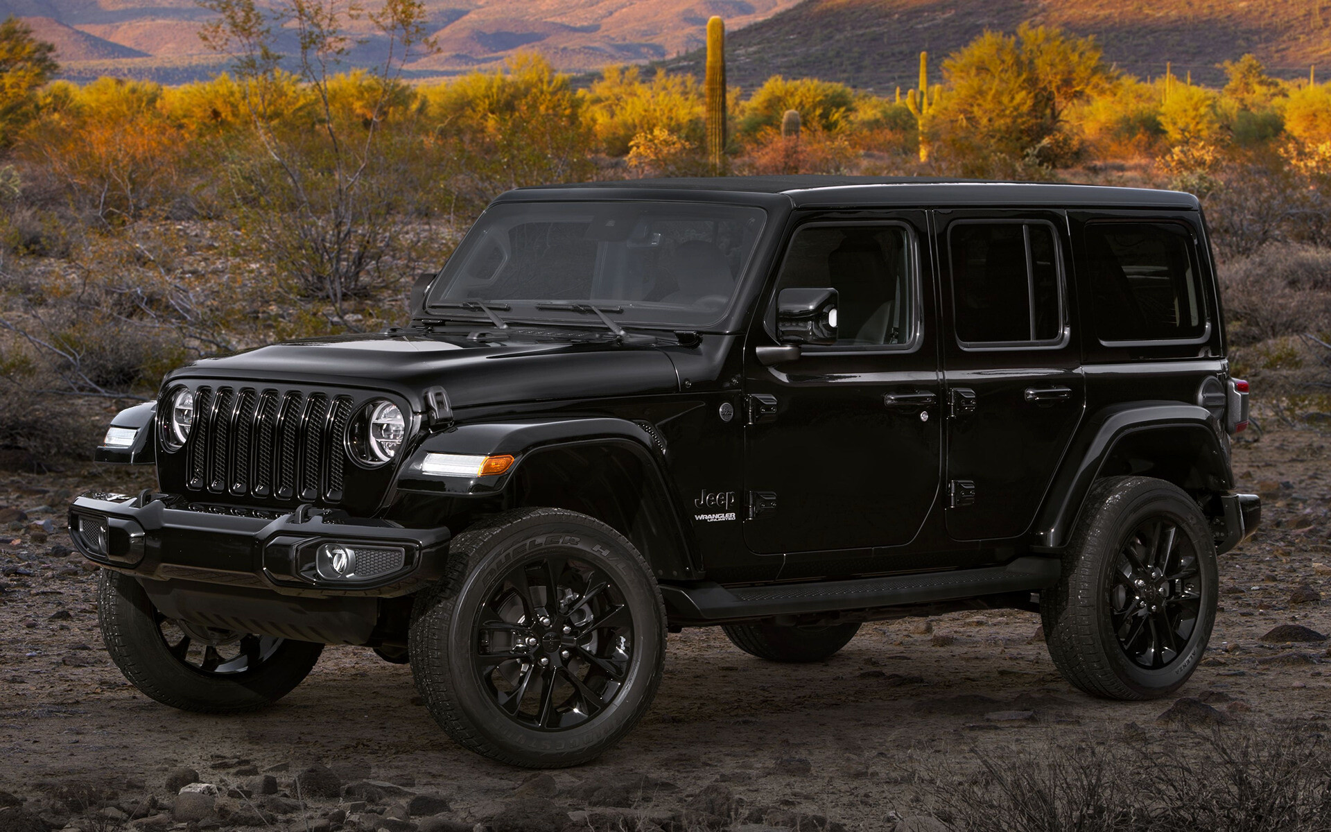 Jeep Wrangler: 2020 Unlimited High Altitude, American off-road cars. 1920x1200 HD Background.