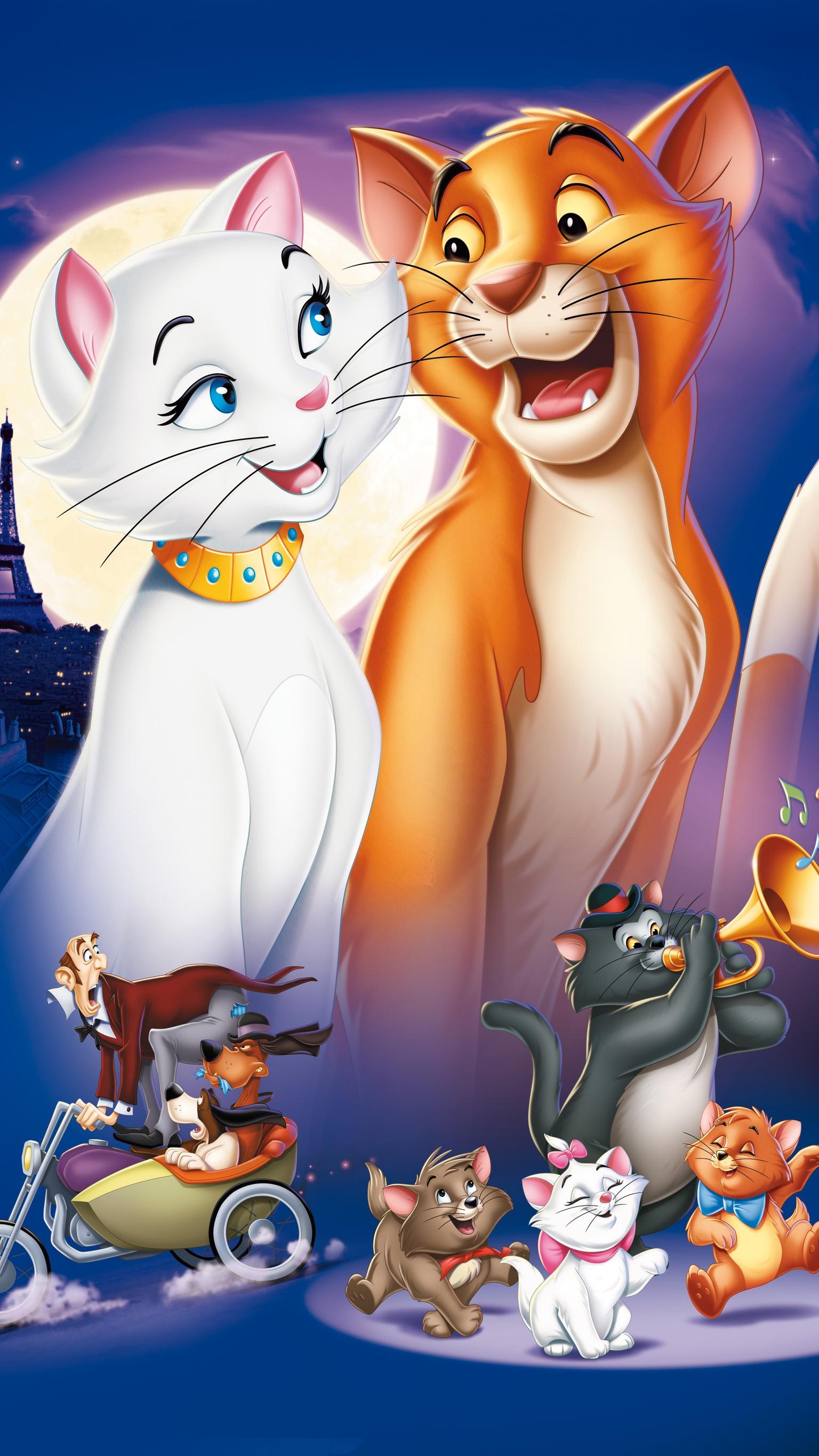 The Aristocats Wallpapers - Top Free The Aristocats Backgrounds 1540x2740