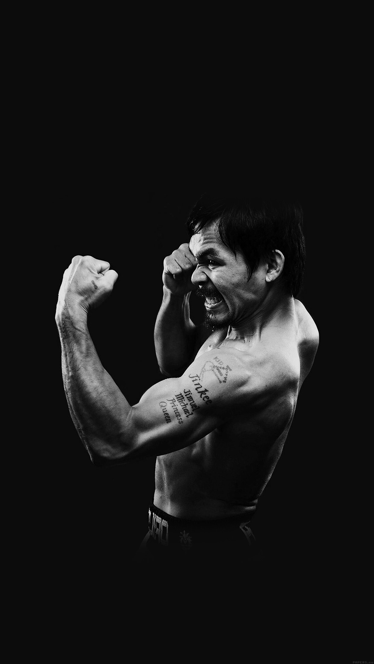 Boxing: Manny Pacquiao, the only fighter in history to win twelve major world titles in eight different weight divisions. 1250x2210 HD Wallpaper.