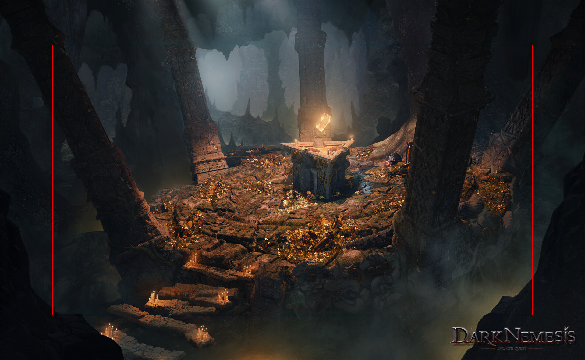 Dark Nemesis: Infinite Quest, Dark and atmospheric, Artstation creation, Intriguing design, 1920x1190 HD Desktop