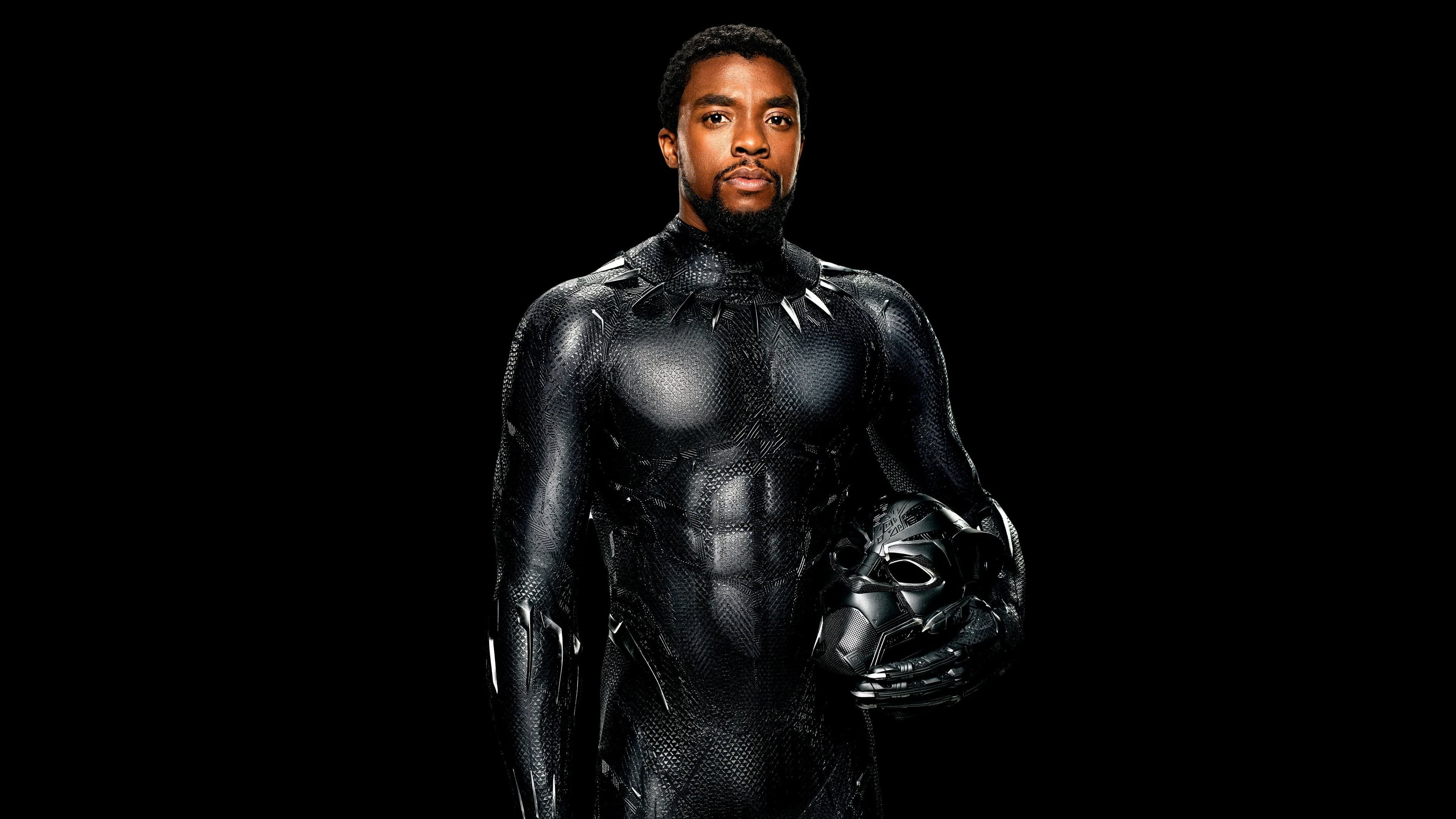 Black Panther, Chadwick Boseman, UHD 4K wallpaper, 3840x2160 4K Desktop