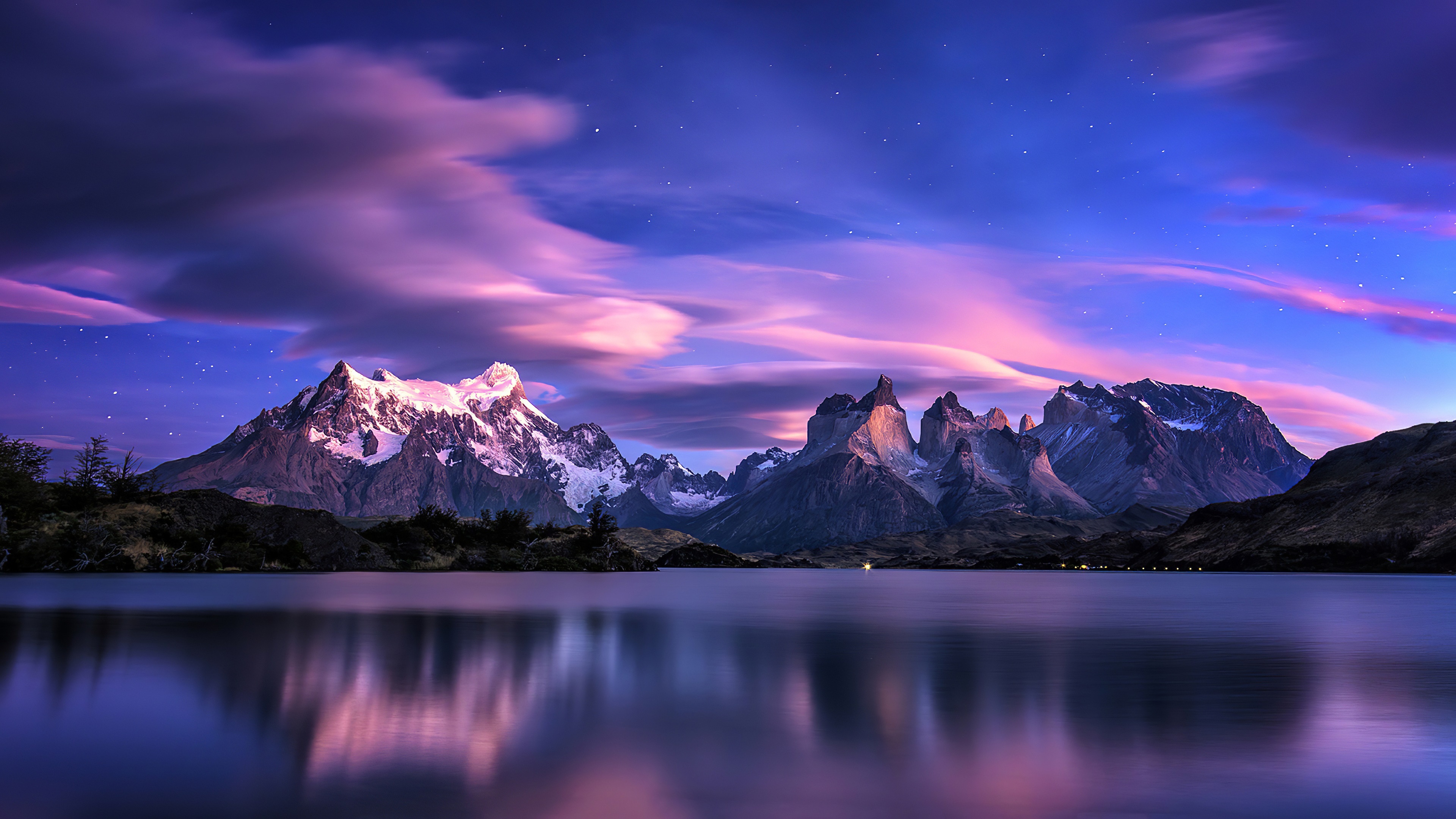 Torres del Paine National Park, Backiee wallpaper, 3840x2160 4K Desktop