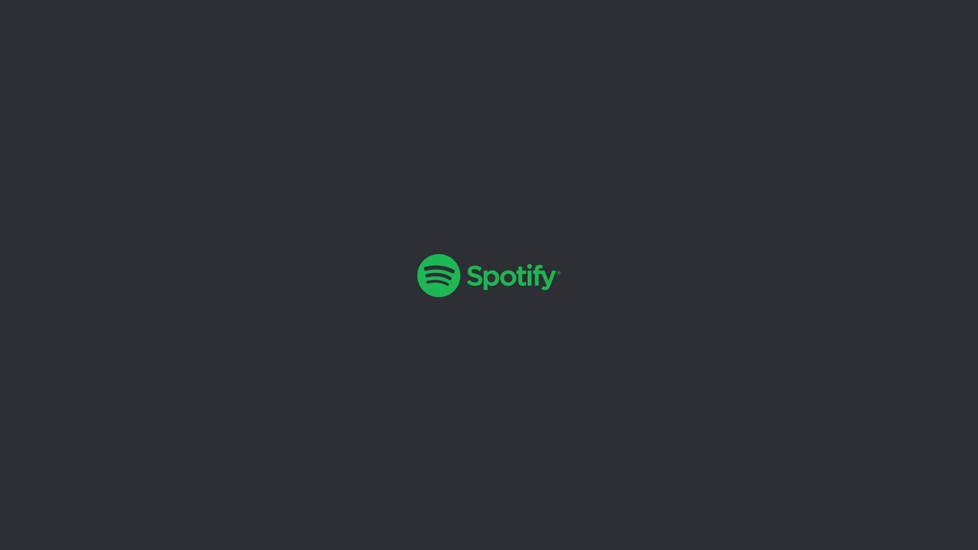 Spotify: PS4, Sony's exclusive partner, PlayStation Music. 1920x1080 Full HD Background.