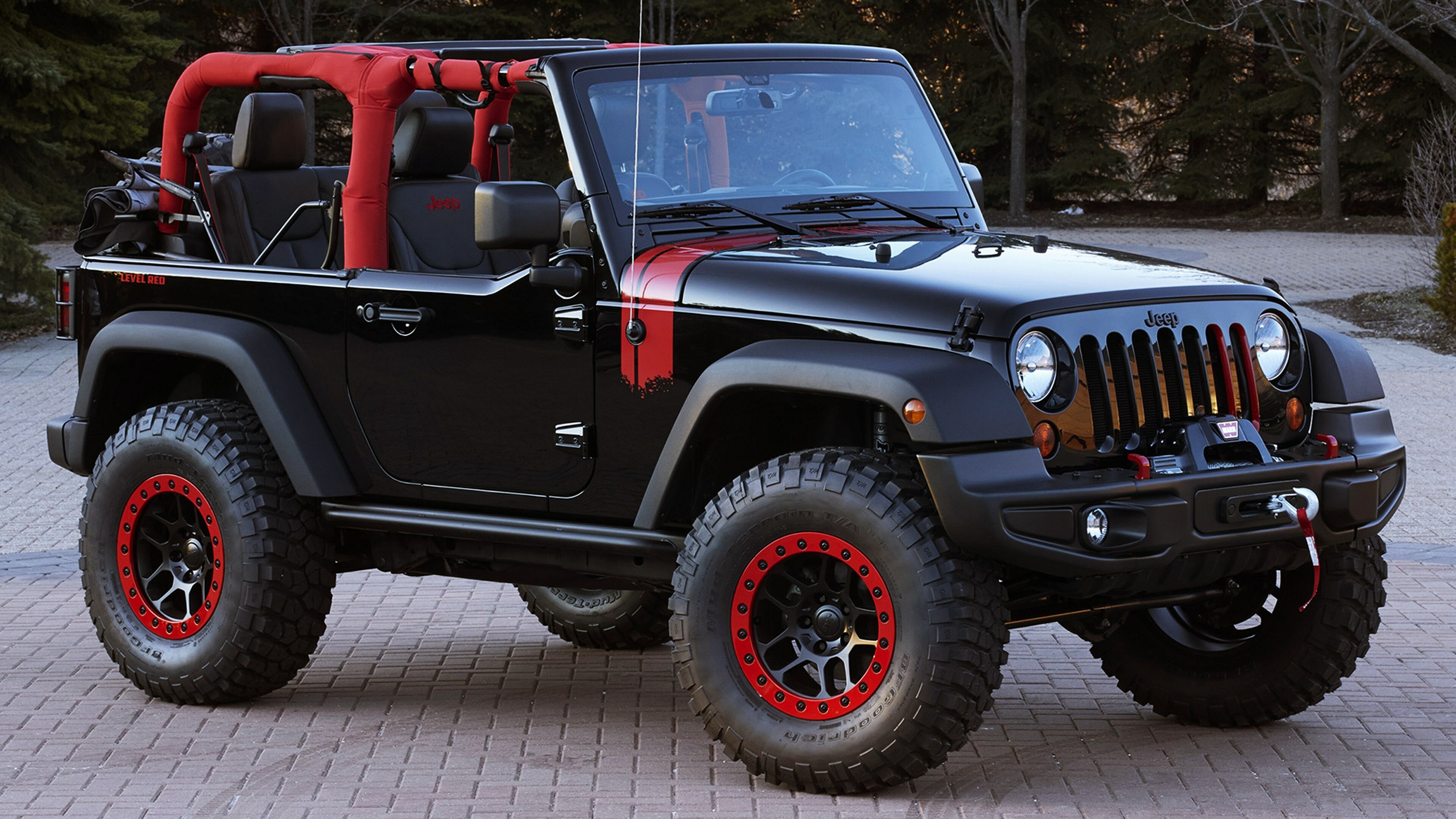 Jeep Wrangler: Cars are produced at Toledo Complex, American off-road cars. 3840x2160 4K Wallpaper.