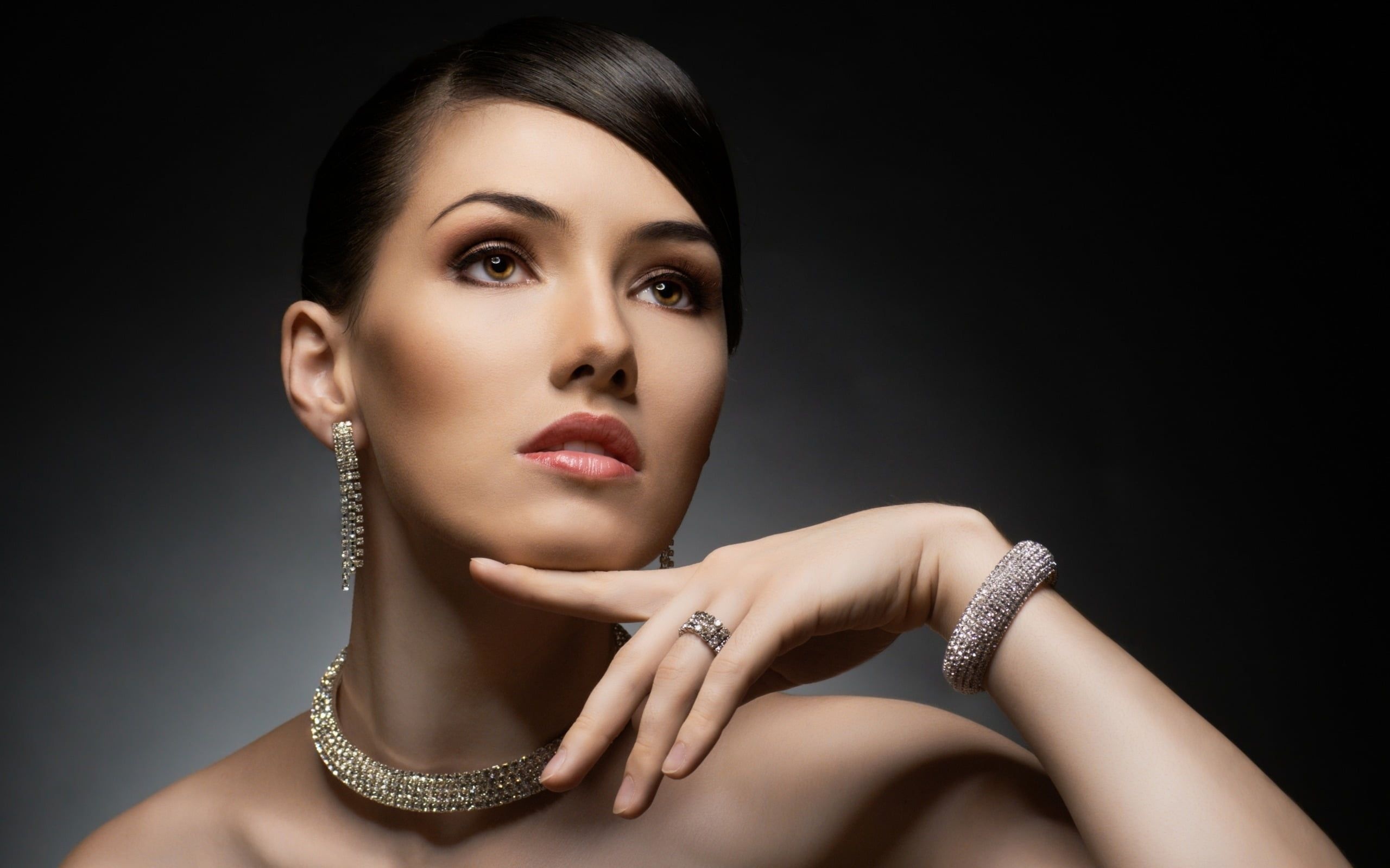 Fashion Jewelry, HD Wallpaper, Beautiful Woman, 2560x1600 HD Desktop