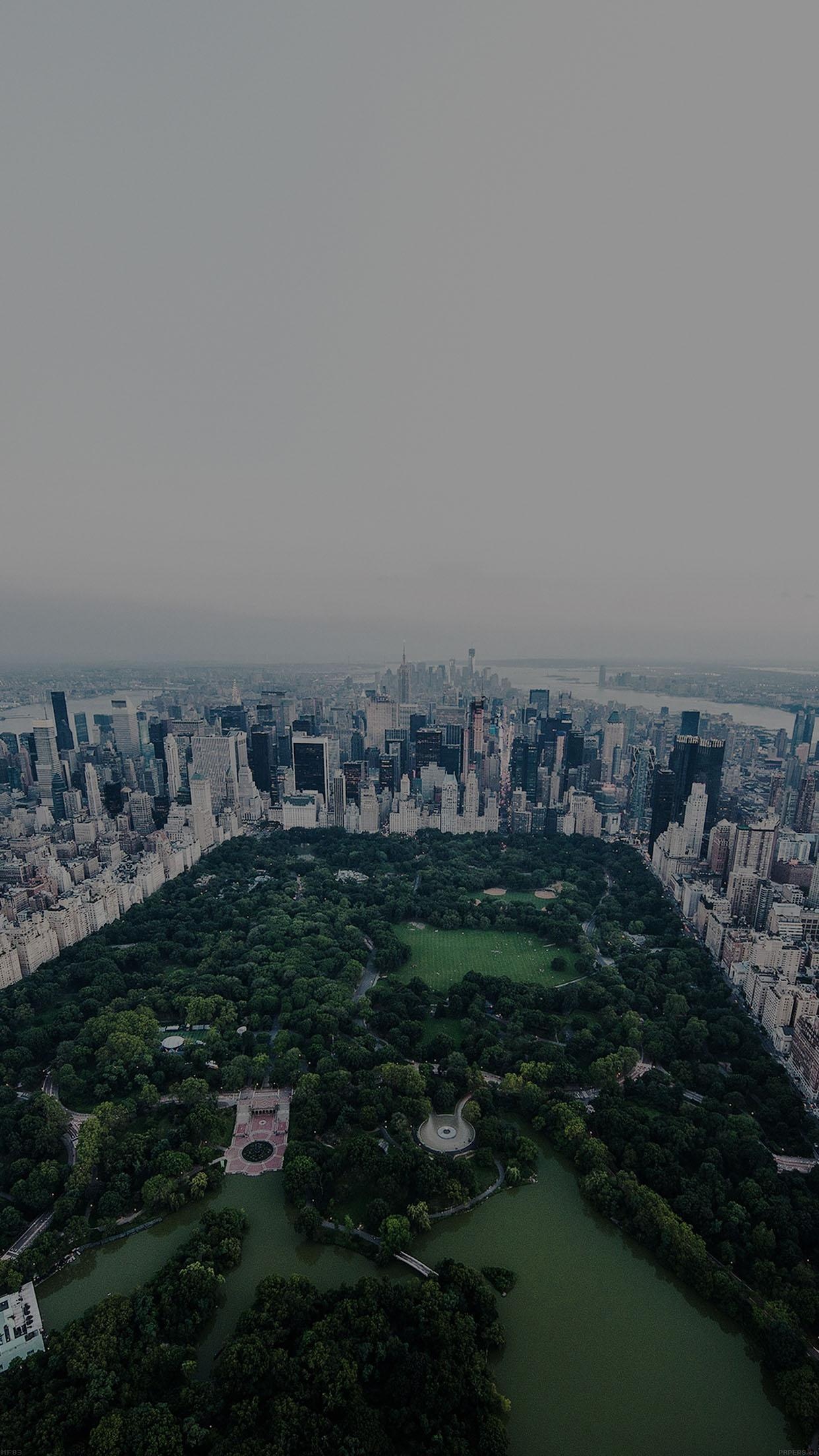 Central Park: It ranks as a symbol of New York City only behind the Statue of Liberty and the Empire State Building. 1250x2210 HD Background.
