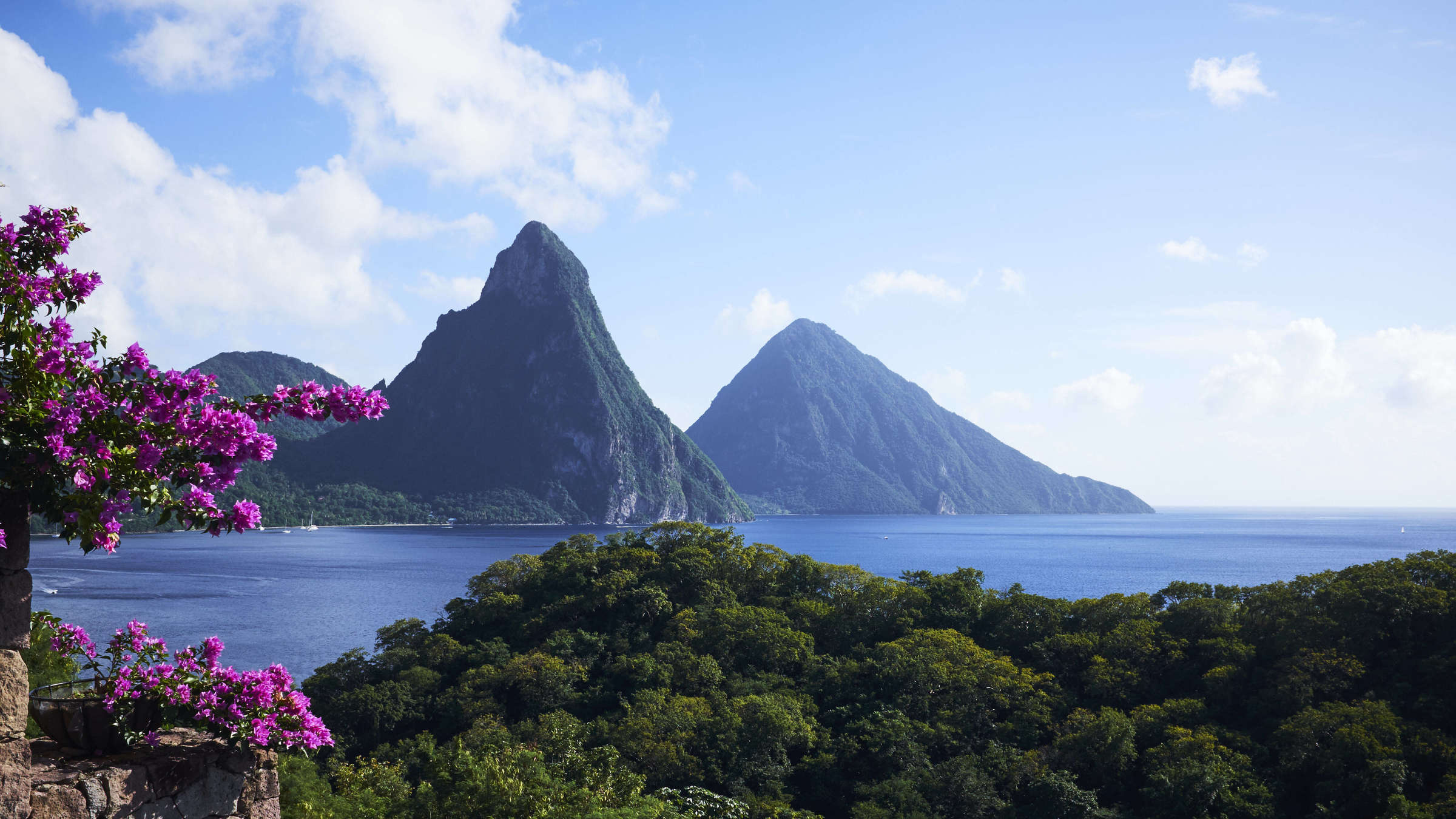 Castries Saint Lucia Travels, Stunning vacation photos, Beautiful destination, 2400x1350 HD Desktop