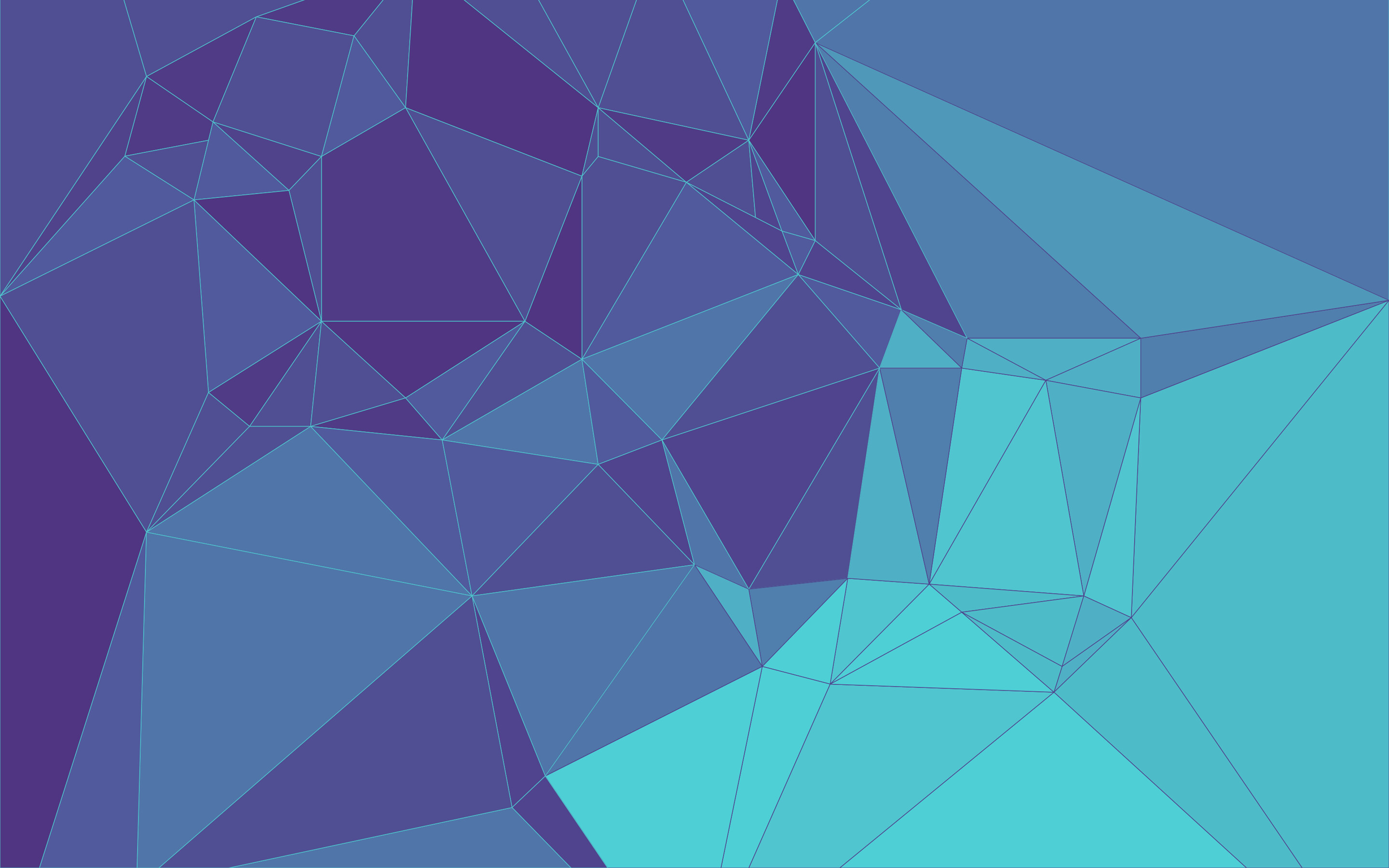Geometric Abstract: Obtuse angled triangles, Rhombus, Squares. 2880x1800 HD Background.