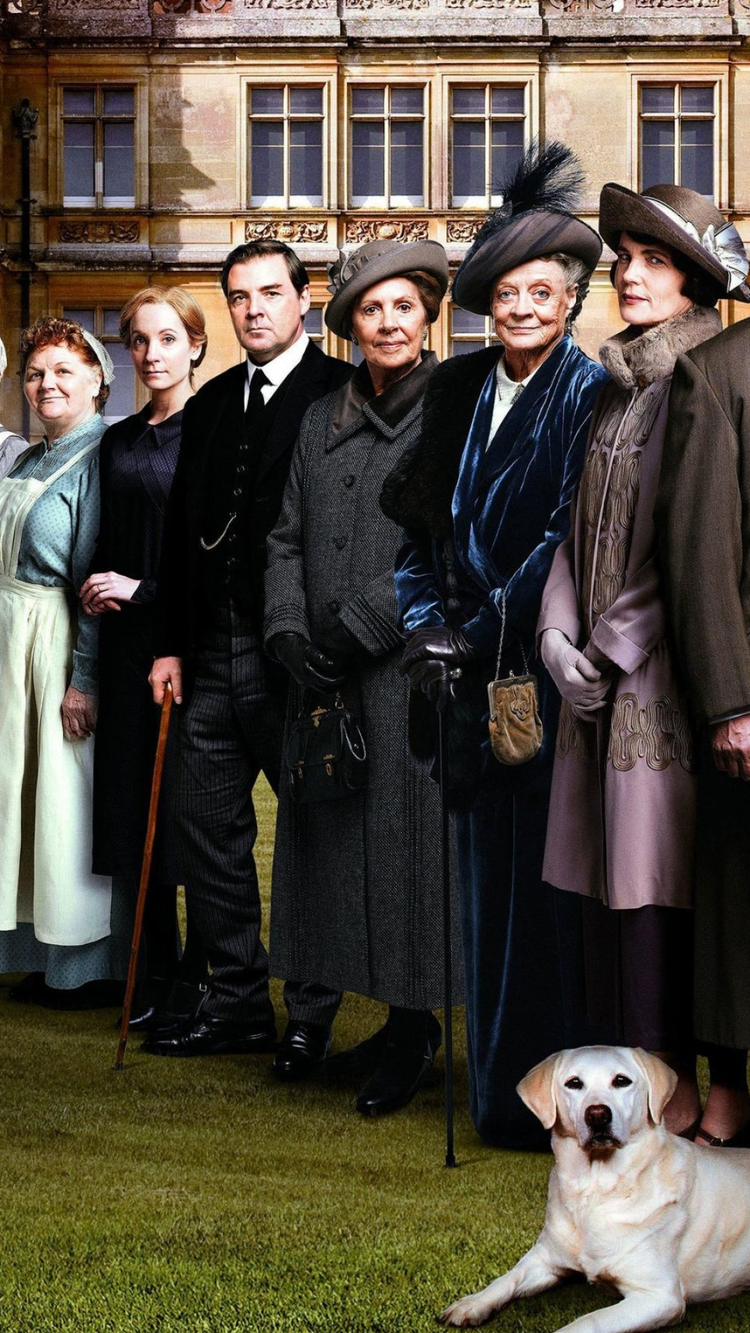 Downton Abbey, iPhone wallpapers, Stylish backgrounds, Iconic TV show, 1080x1920 Full HD Handy