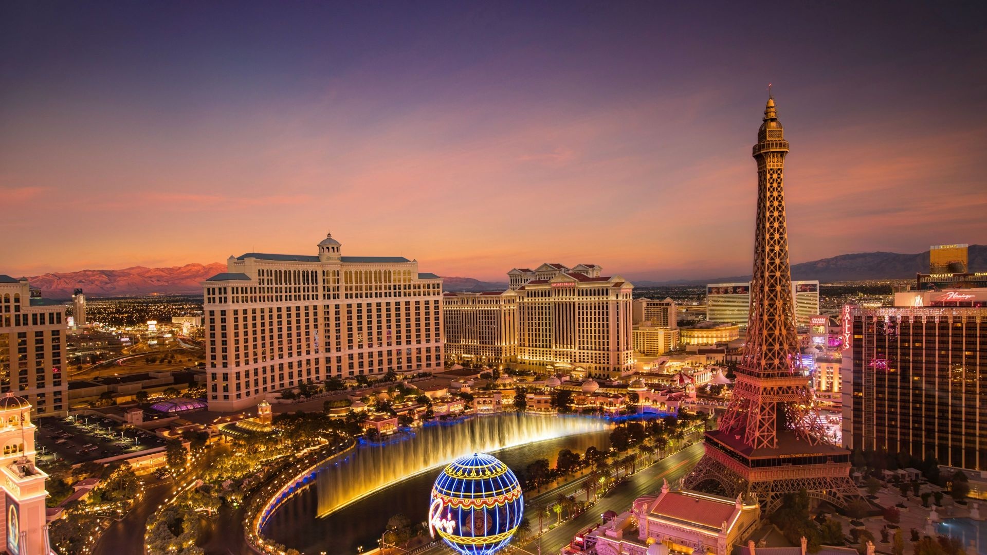 Las Vegas Skyline, Travels, Top 35 best, Download, 1920x1080 Full HD Desktop