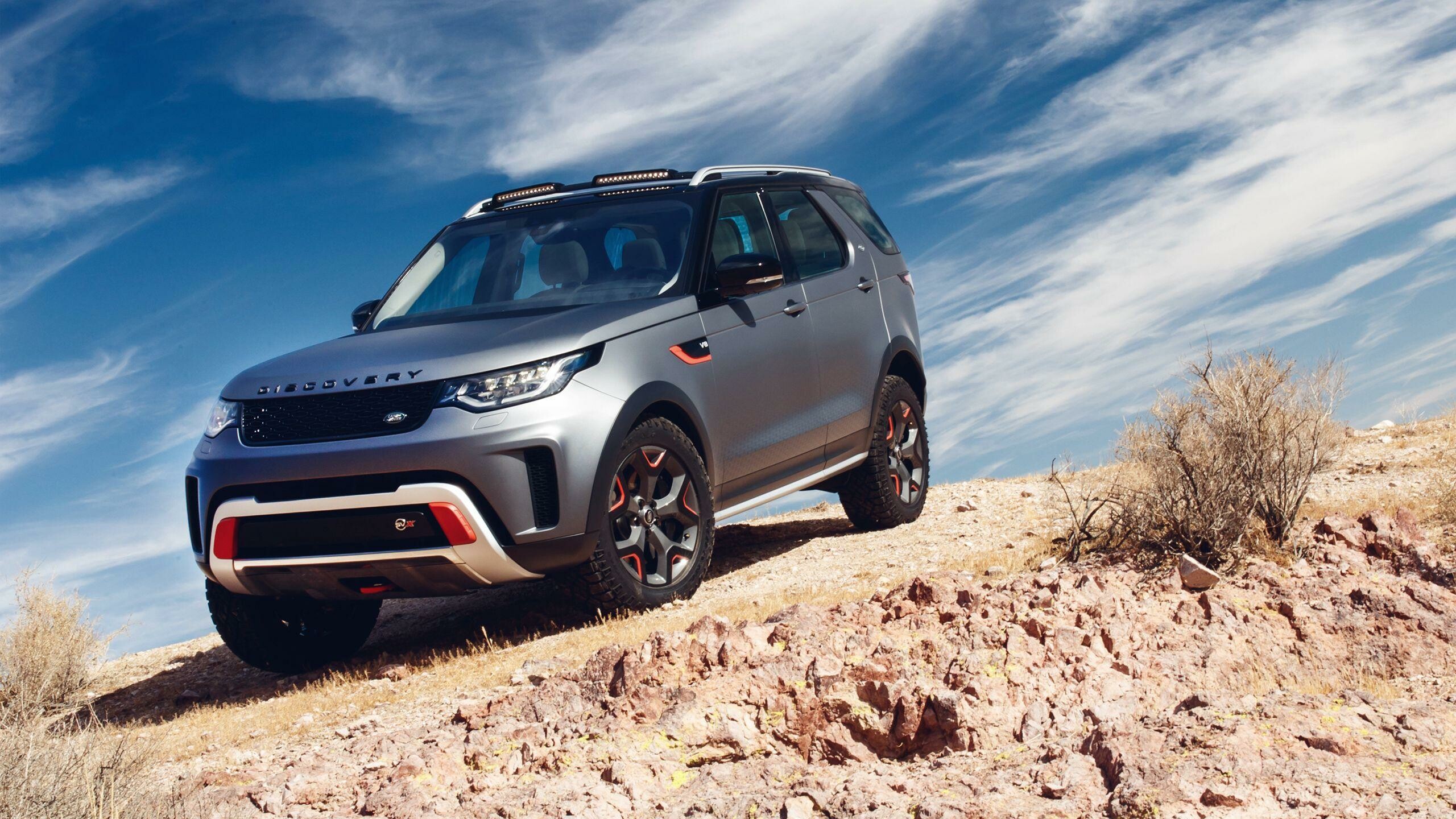 Land Rover: Discovery SVX, The design for the original vehicle was started in 1947 by Maurice Wilks. 2560x1440 HD Background.