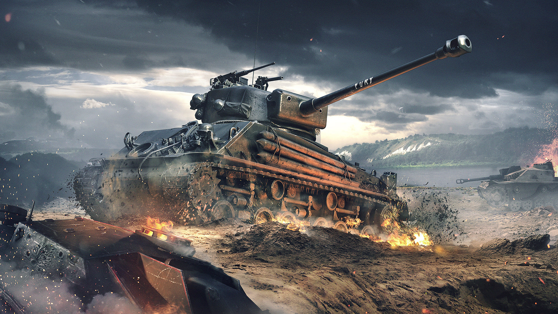 World of Tanks, Xbox console guide, Console wallpapers, 1920x1080 Full HD Desktop